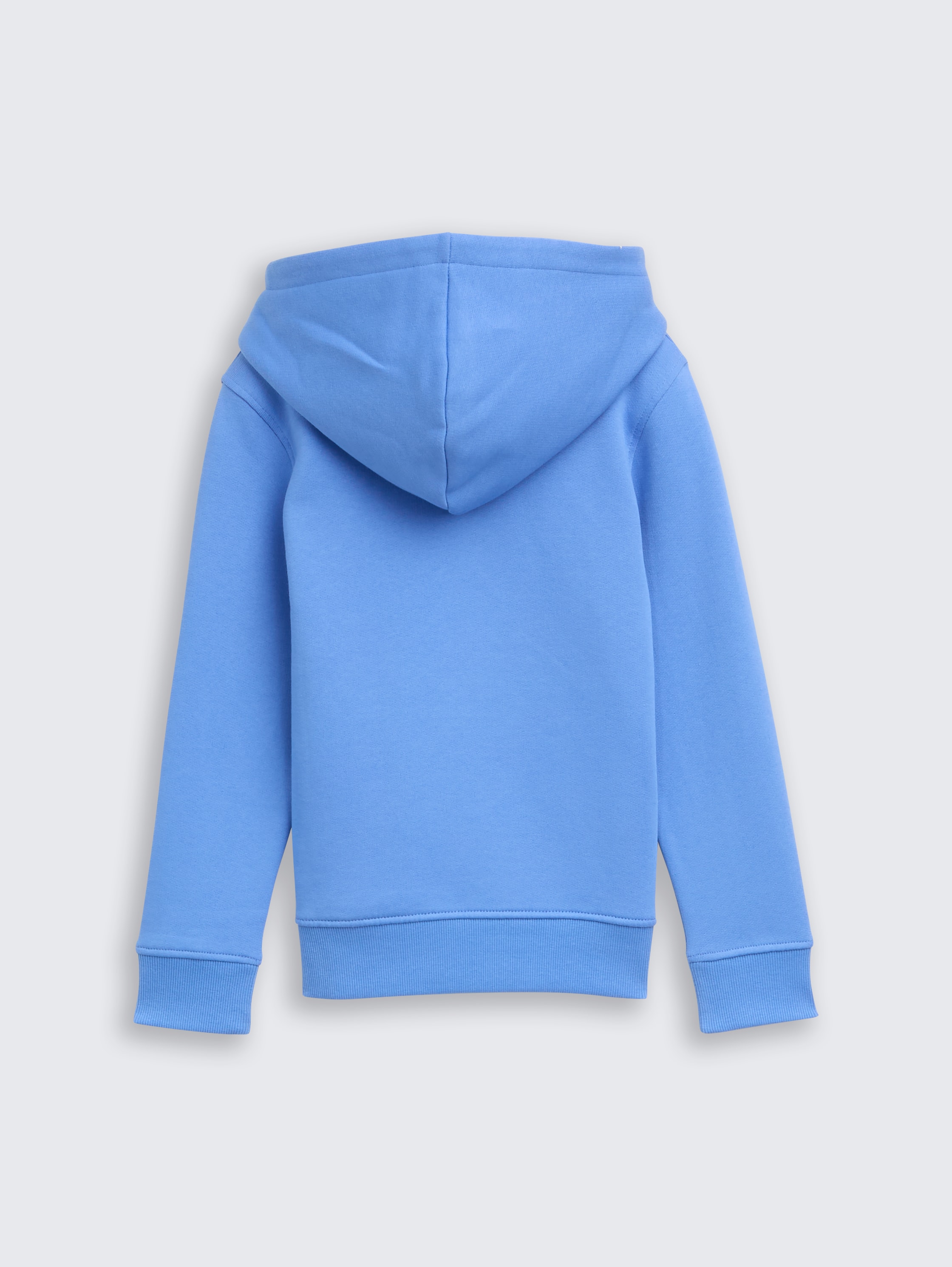 Hoodie sweatshirt with logo print - soft_mid_blue - 