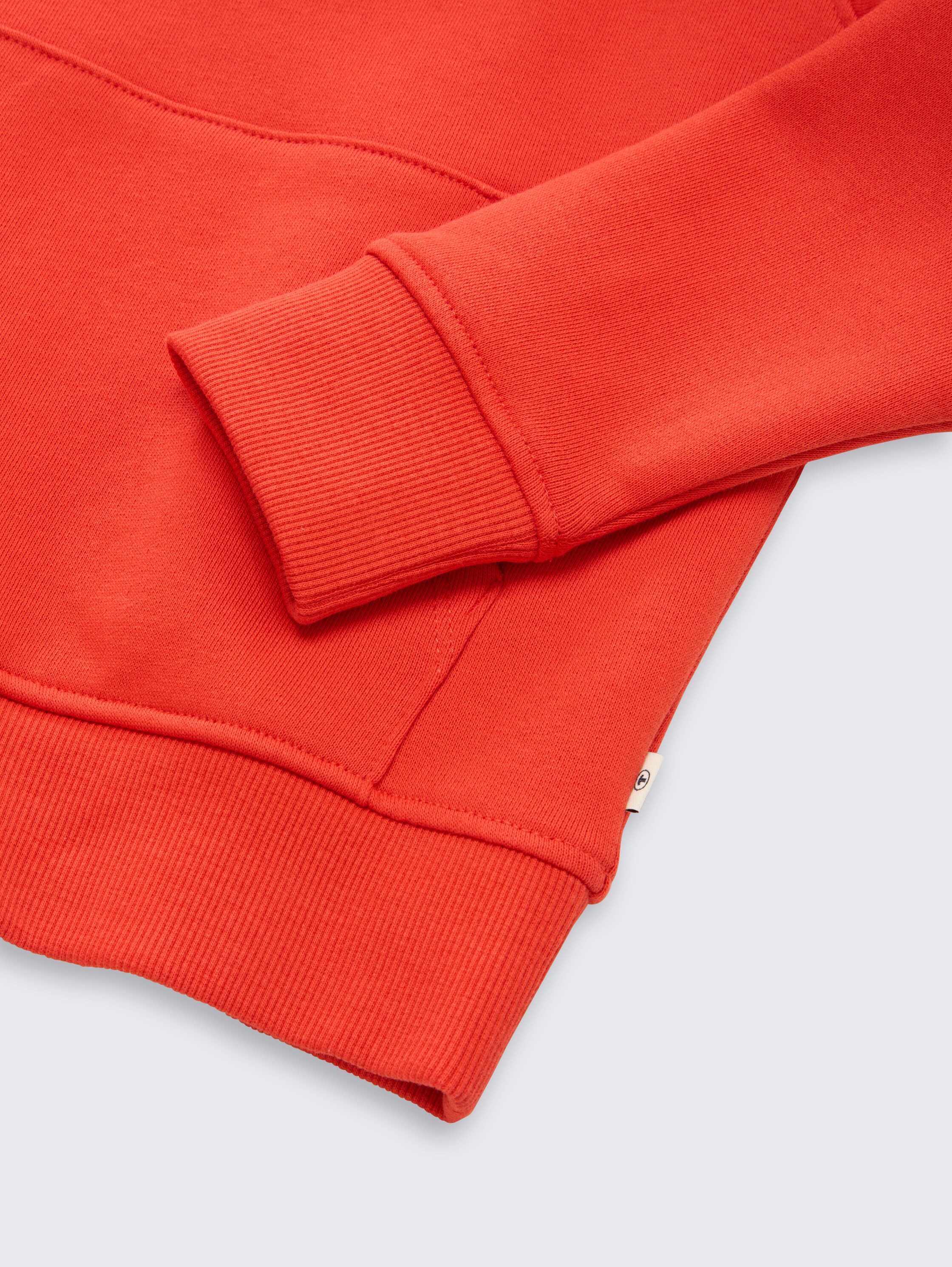 Hoodie Sweatshirt mit Logo-Print - soft_red - 