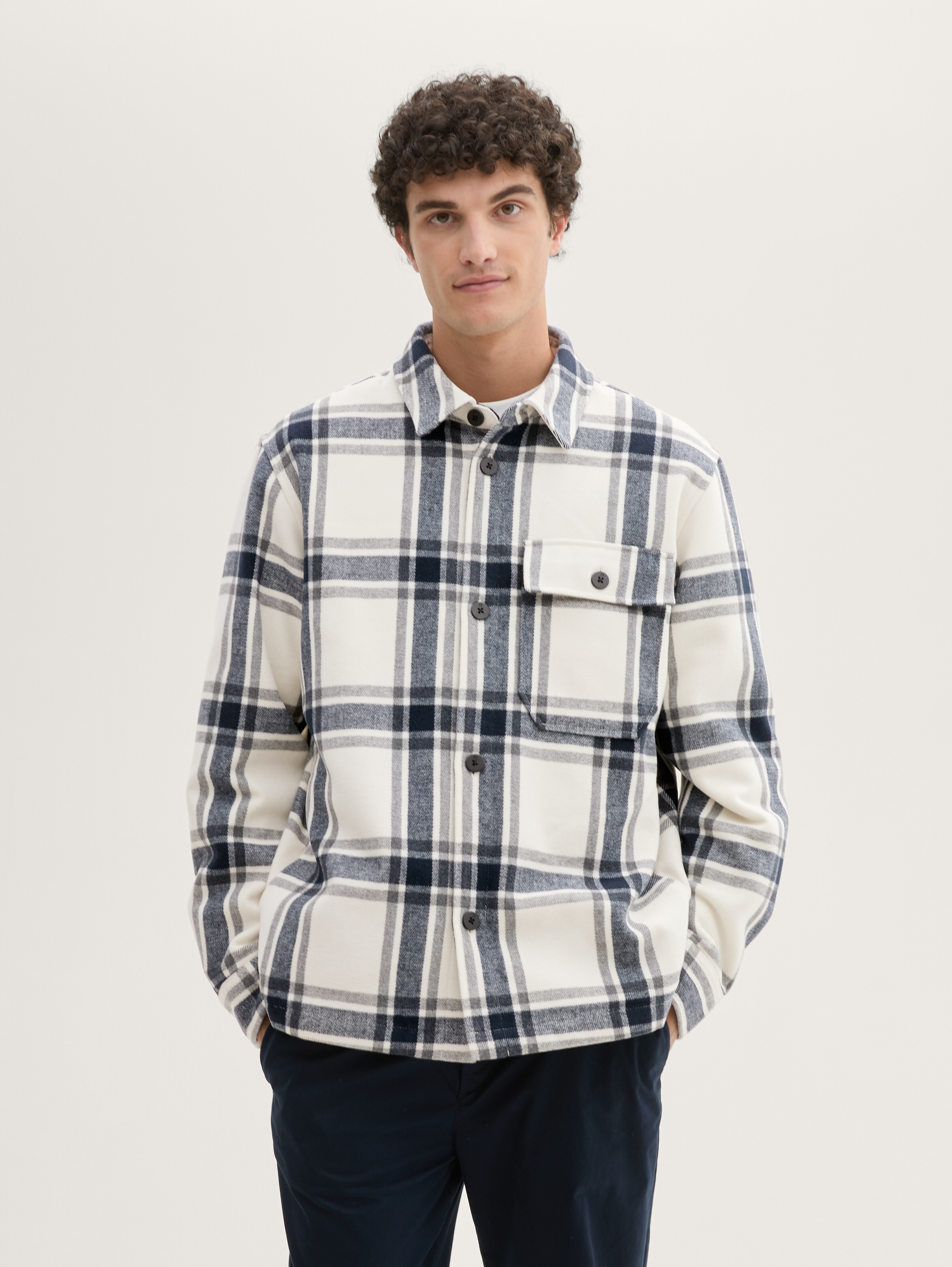 Checked overshirt by Tom Tailor