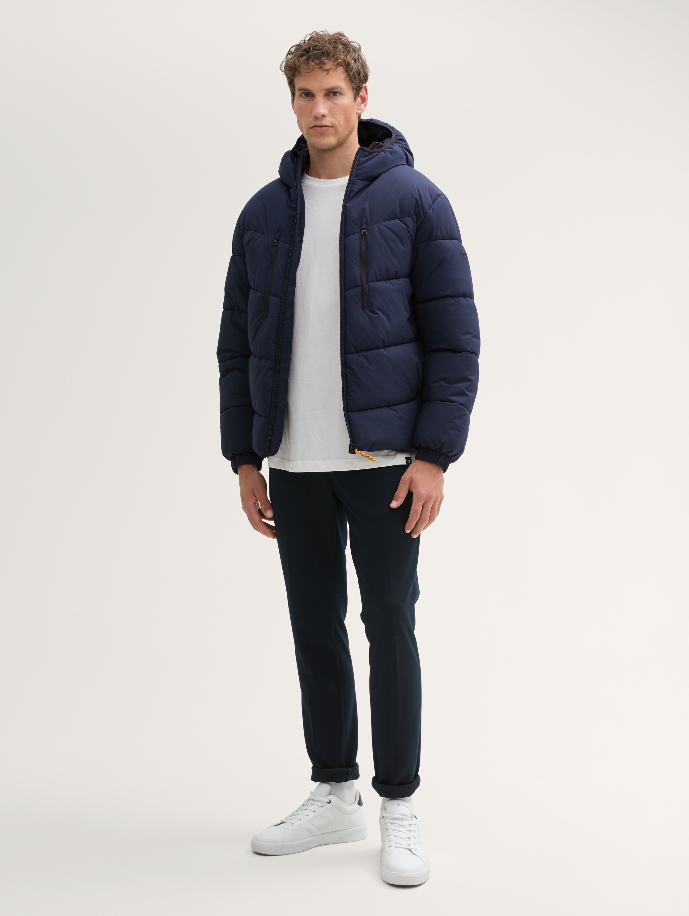 Pufferjacke mit Kapuze - sky_captain_blue_1 - 