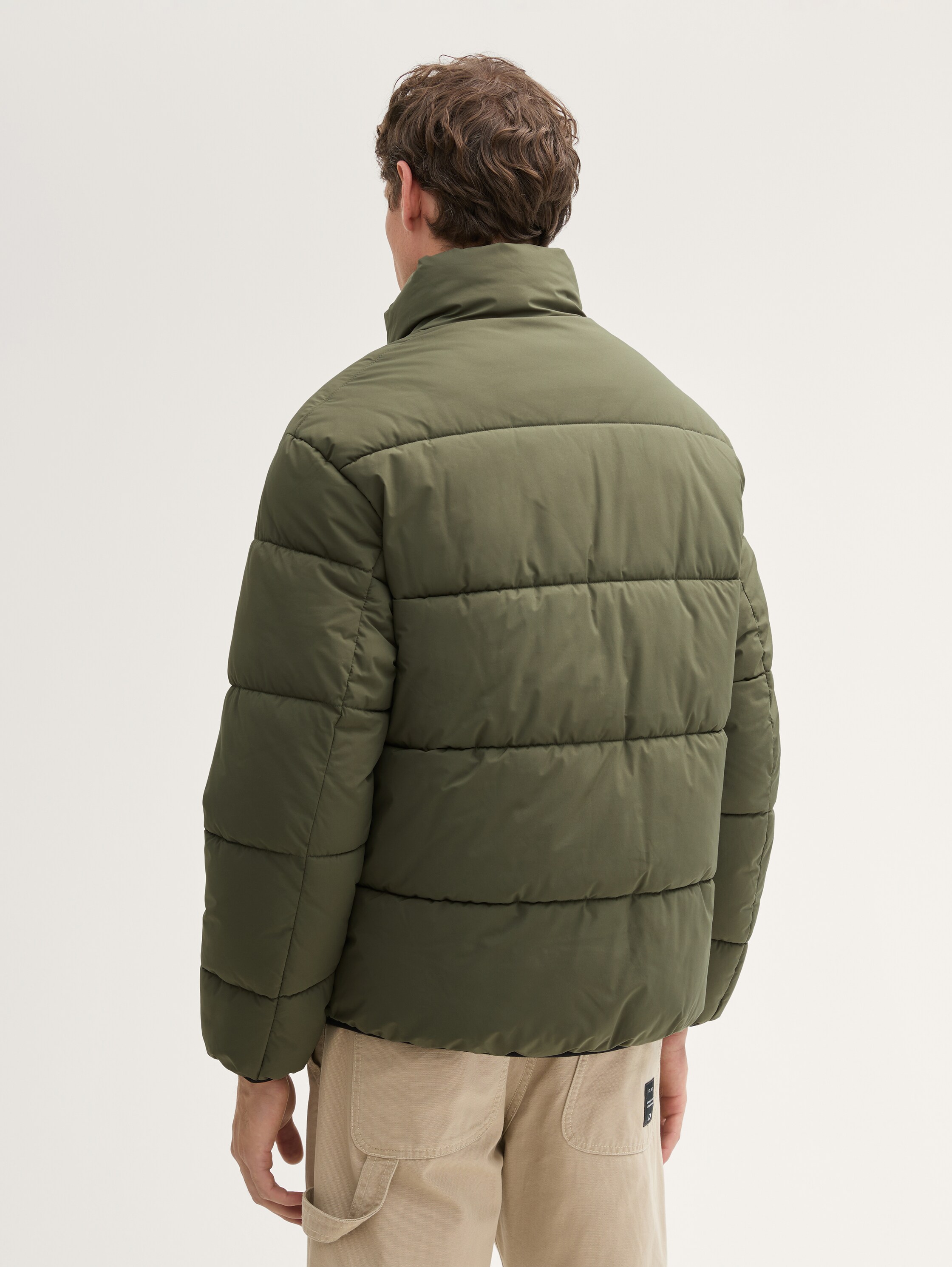 Wasserabweisende Pufferjacke - urban_olive_green - 