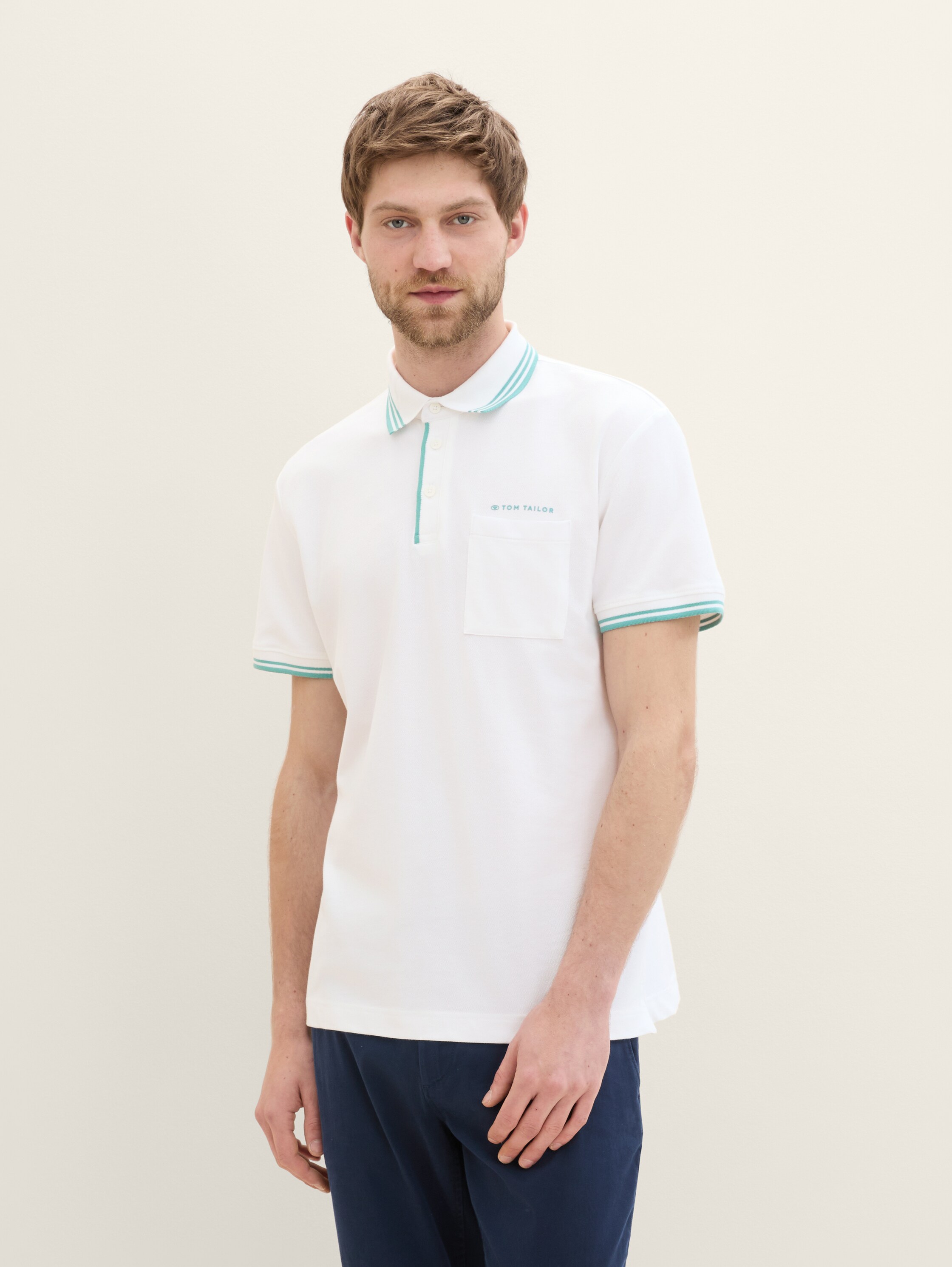 Poloshirt mit Brusttasche - 3