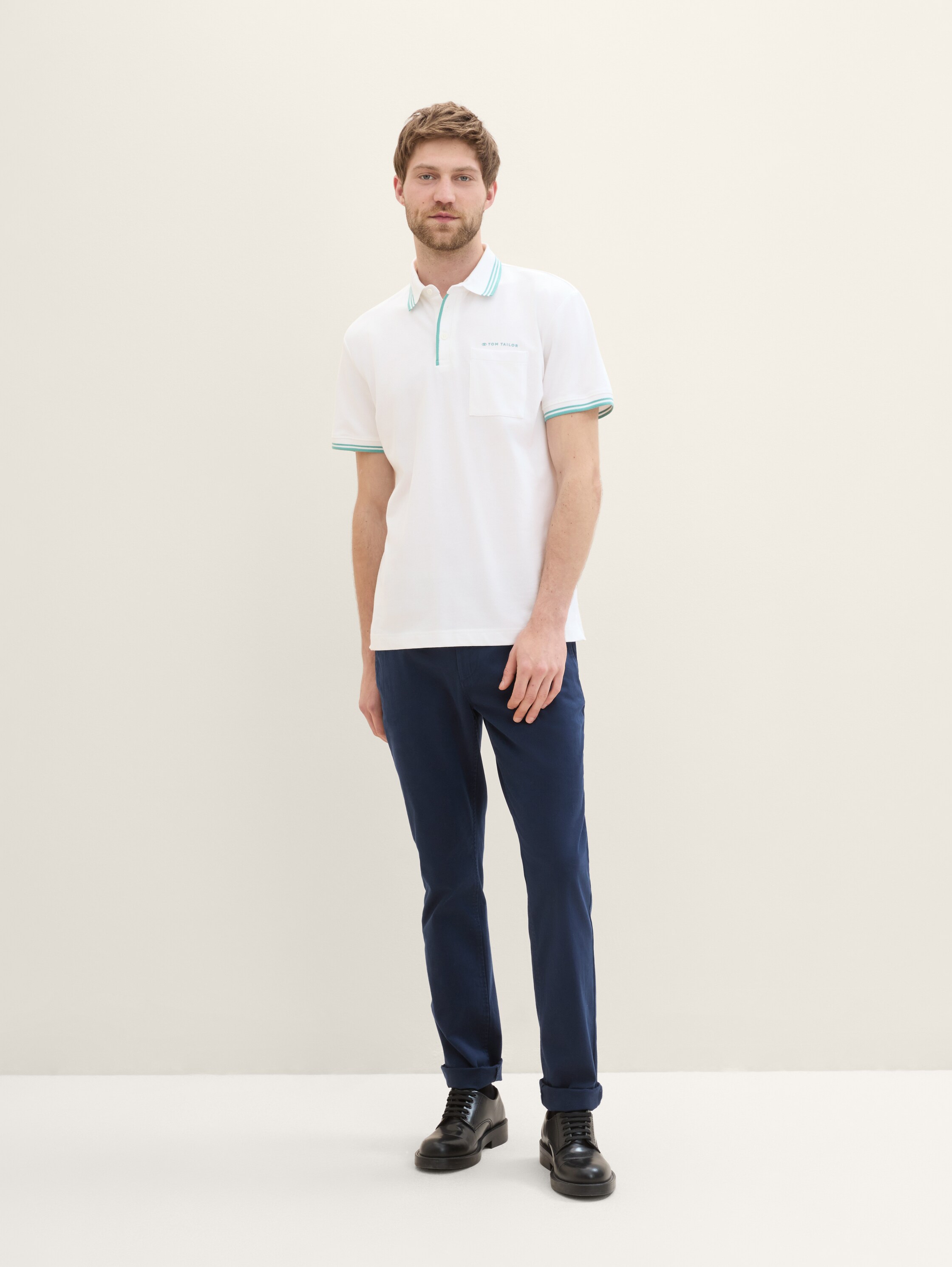 Poloshirt mit Brusttasche - 2