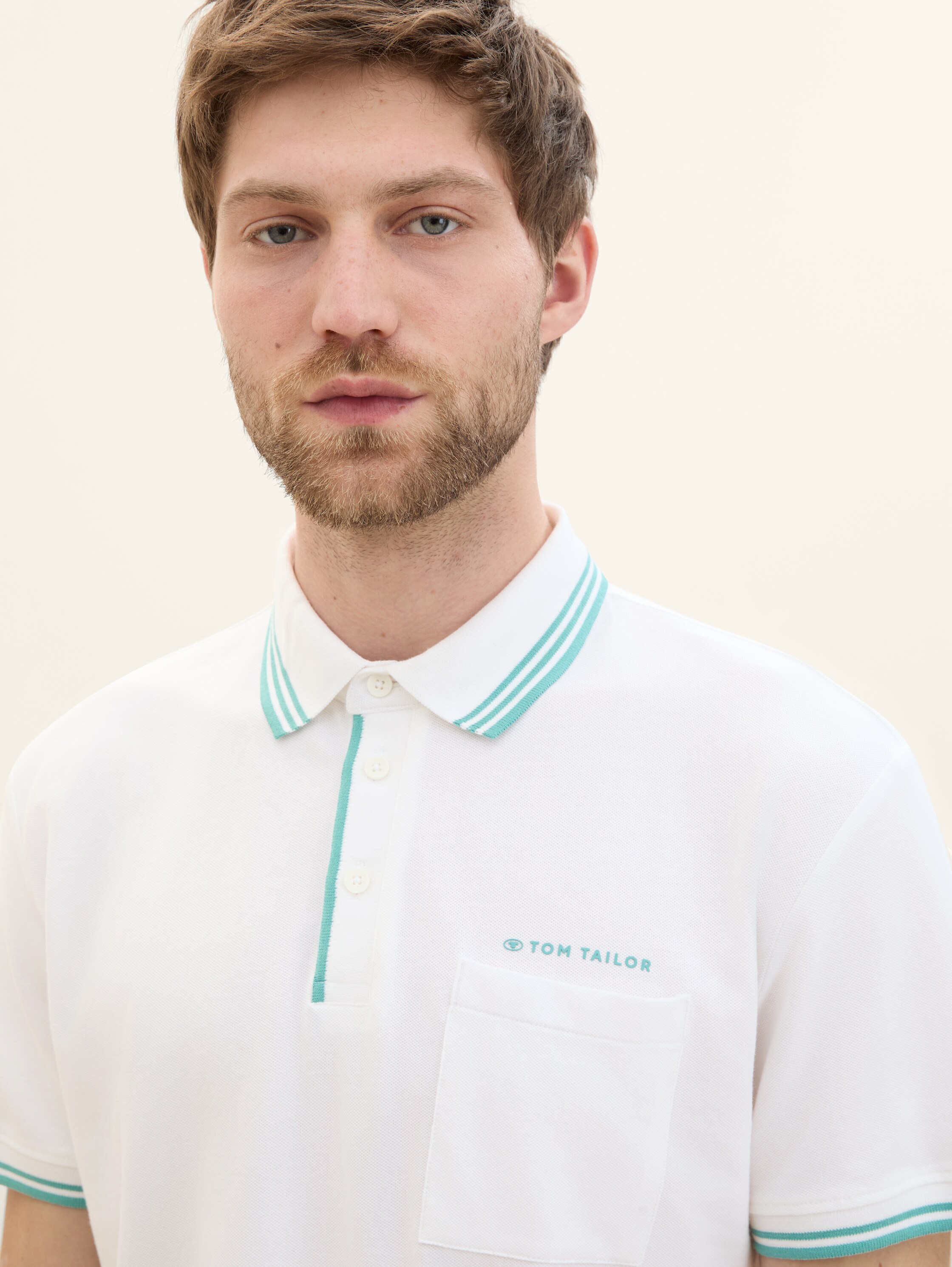 Poloshirt mit Brusttasche - 6