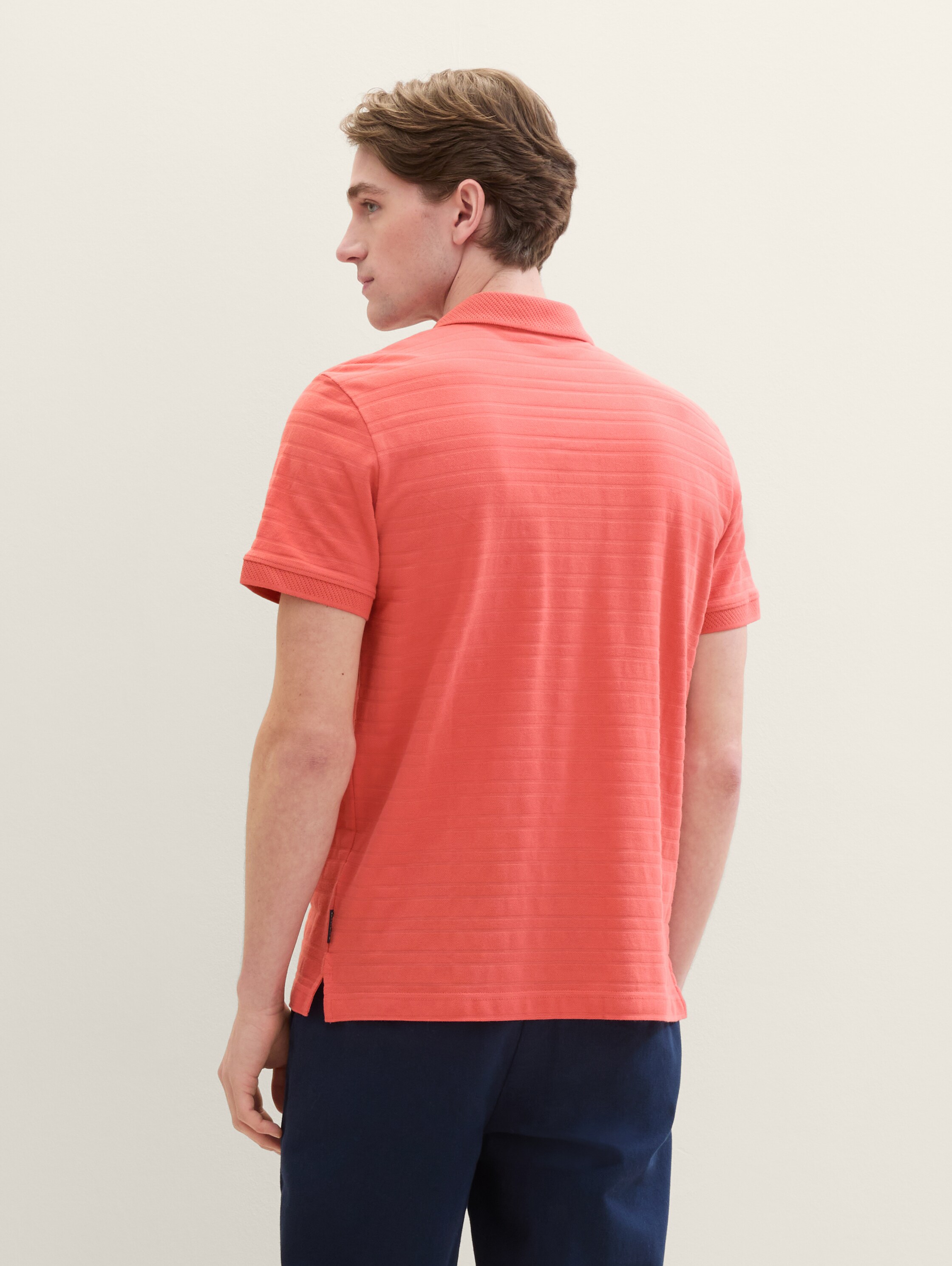 Poloshirt mit Struktur - 4