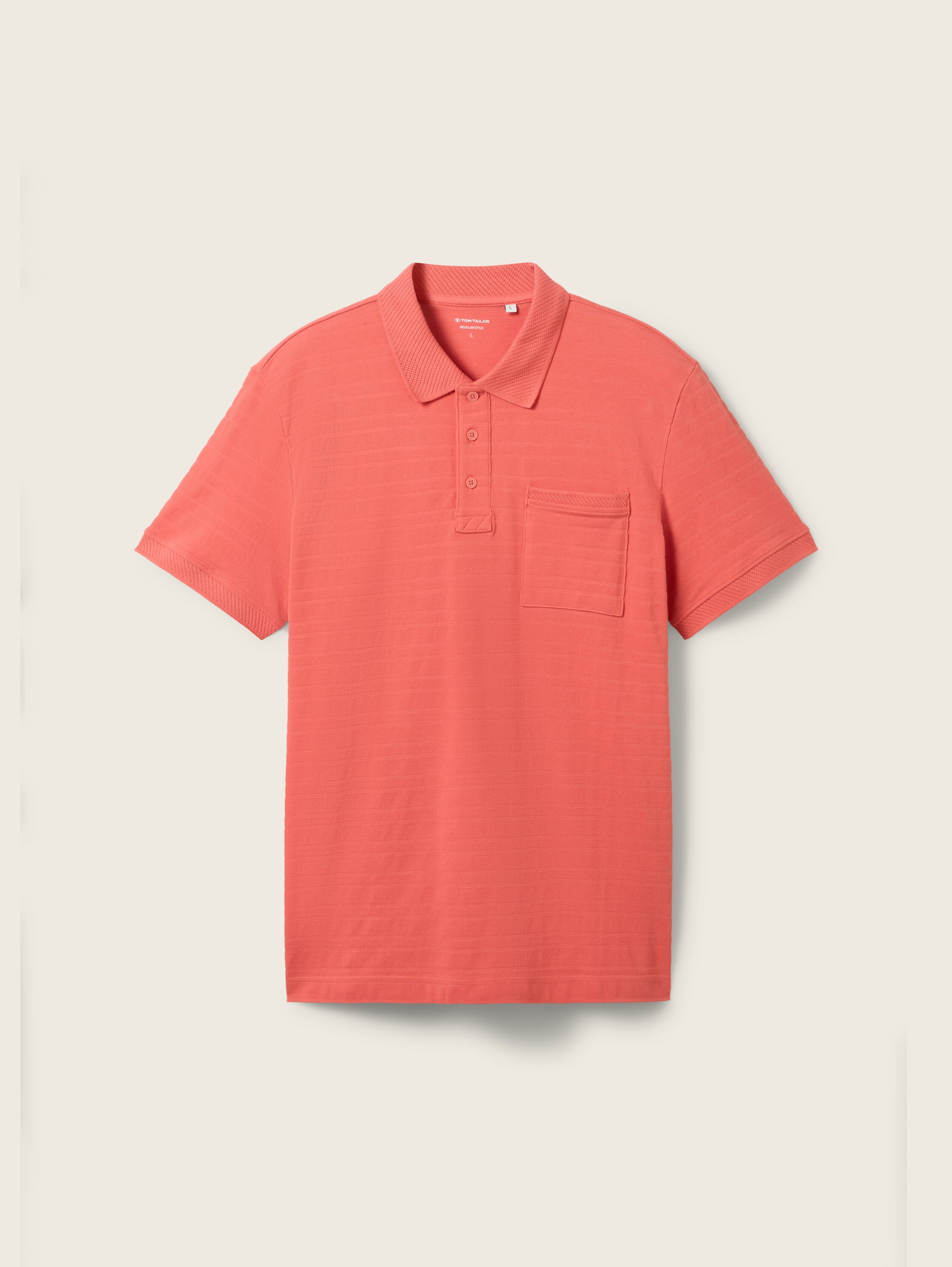 Poloshirt mit Struktur - 5