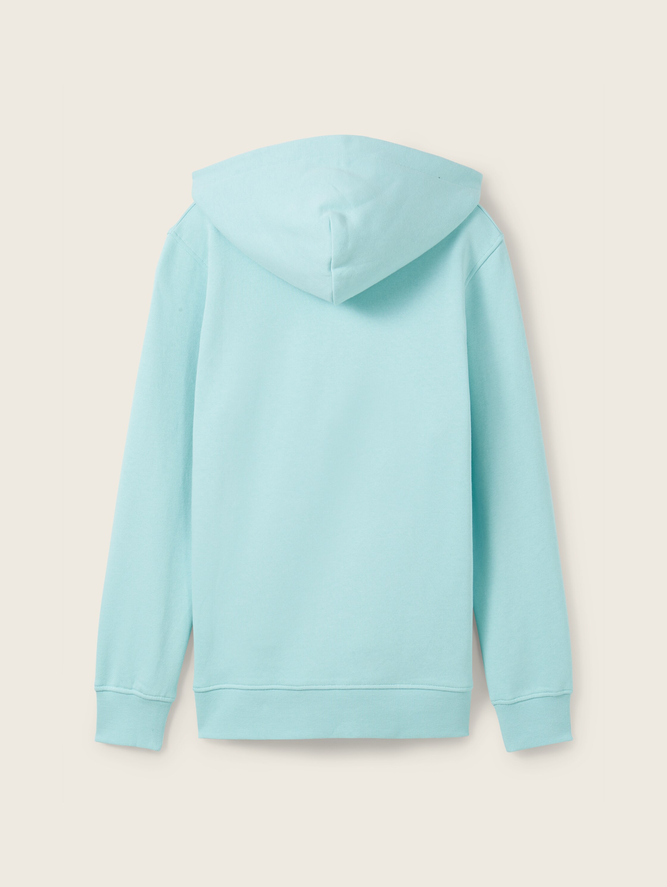 Hoodie sweatshirt met logoprint - pastel turquoise