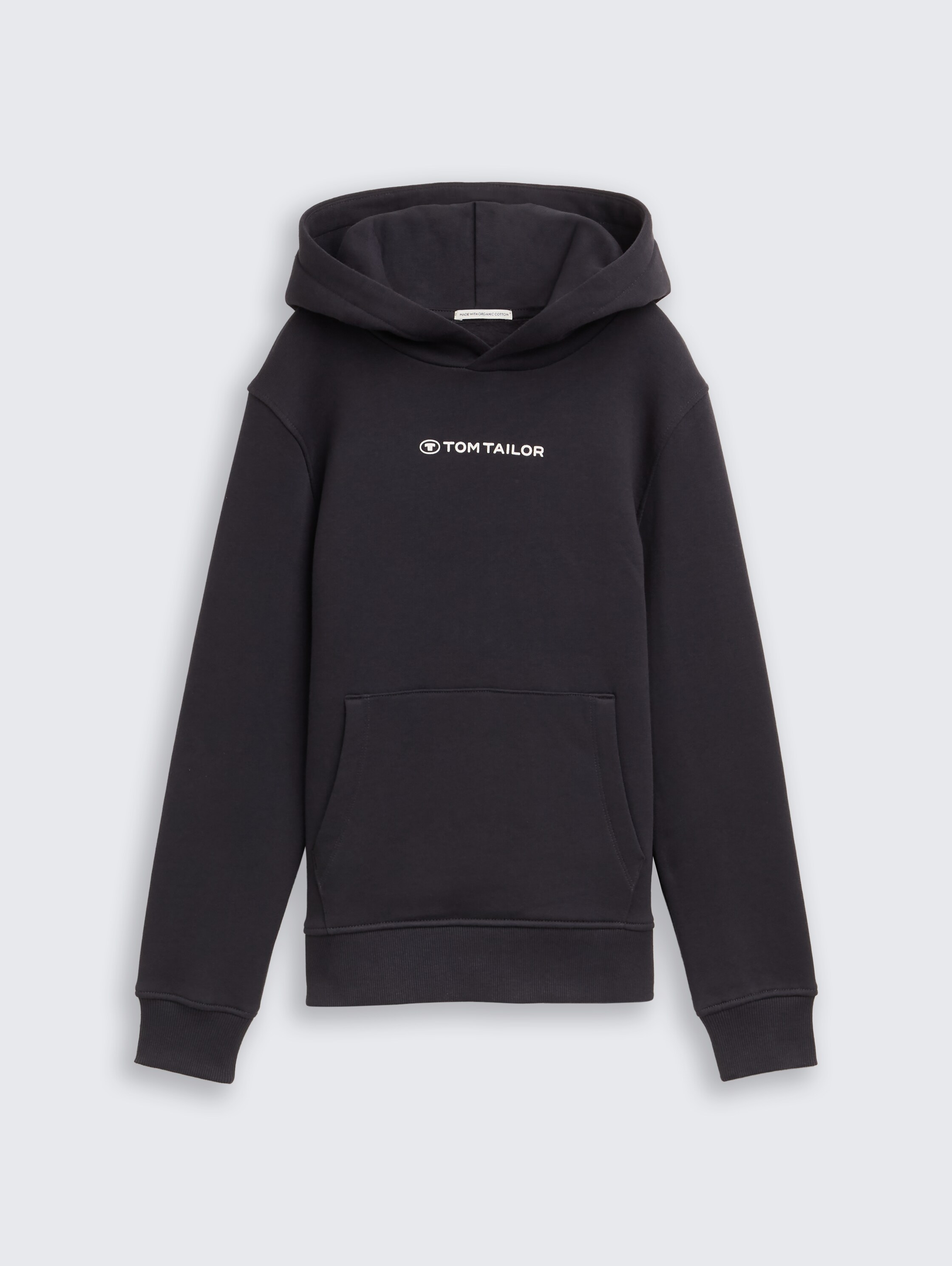 Hoodie Sweatshirt mit Logo-Print - coal_grey_1 - 