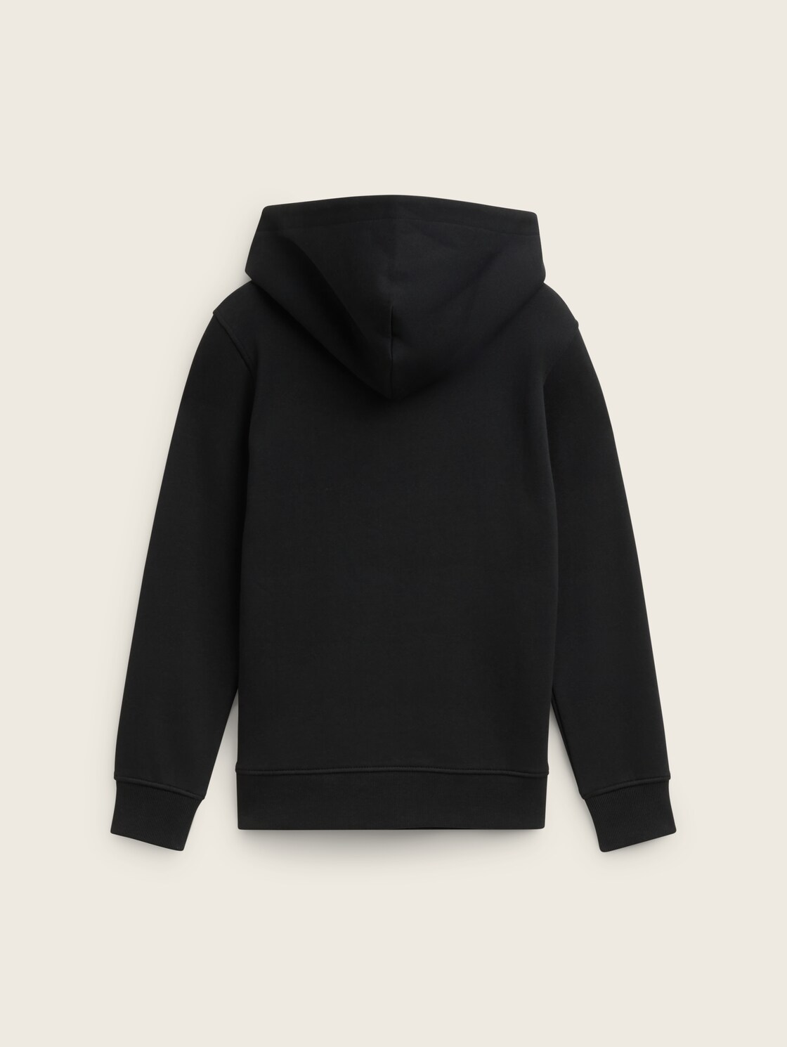 Hoodie Sweatshirt mit Logo-Print - heavy black