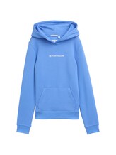 Niet geselecteerd, Hoodie sweatshirt met logoprint door , blauw