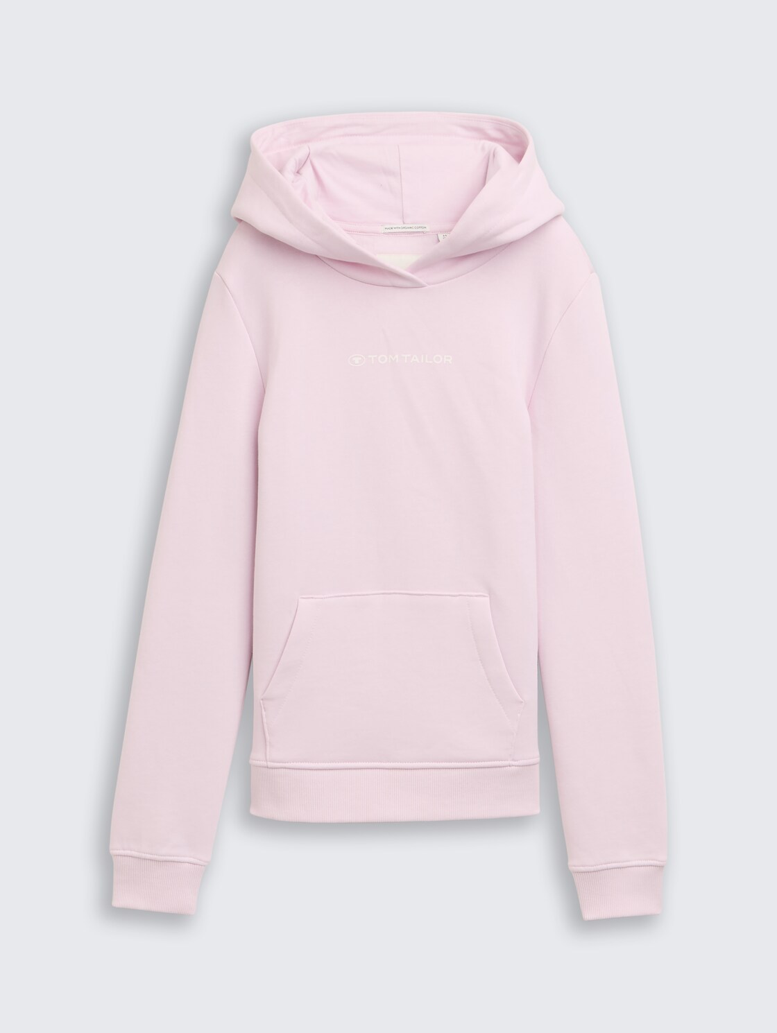 Hoodie Sweatshirt mit Logo-Print - breeze rose - Vorder-Produkt-Ansicht