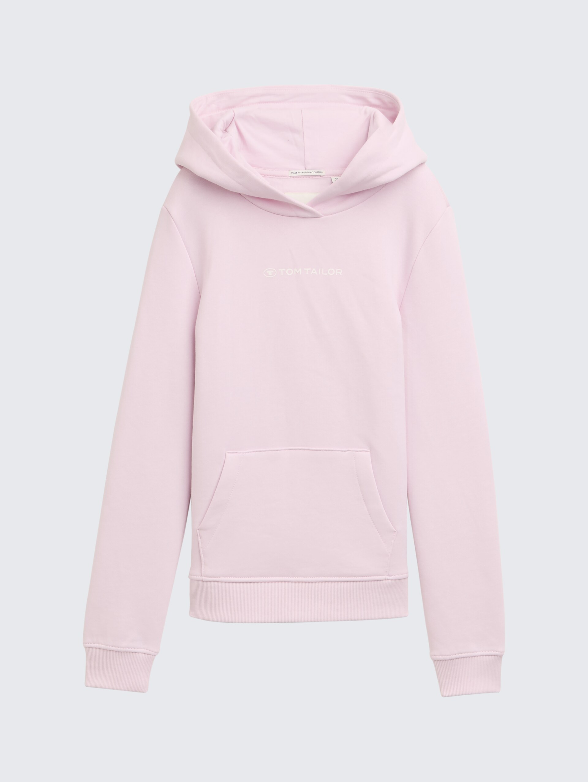Hoodie Sweatshirt mit Logo-Print - breeze rose - Vorder-Produkt-Ansicht