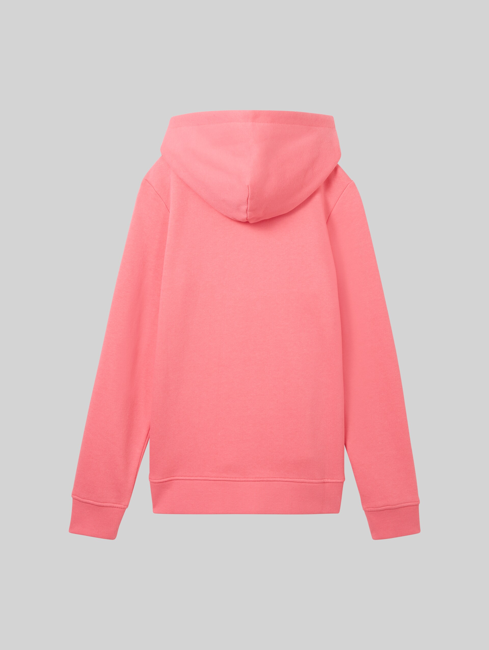 Hoodie met logo-opdruk - dull pink