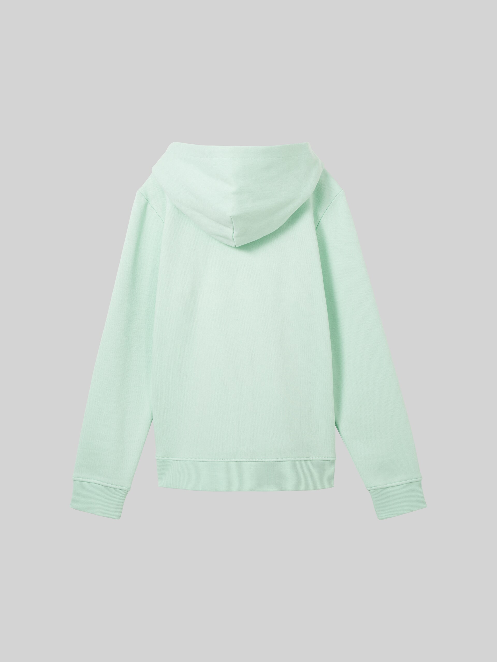 Hoodie sweatshirt with logo print - soft bright green