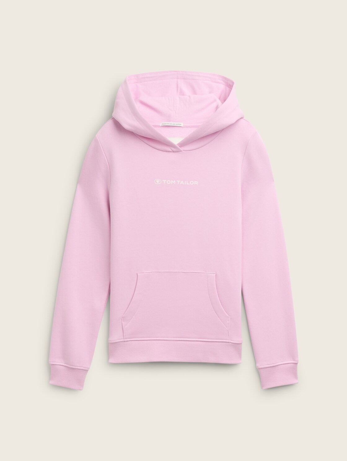 Hoodie Sweatshirt mit Logo-Print - dreamy lavender - Vorder-Produkt-Ansicht