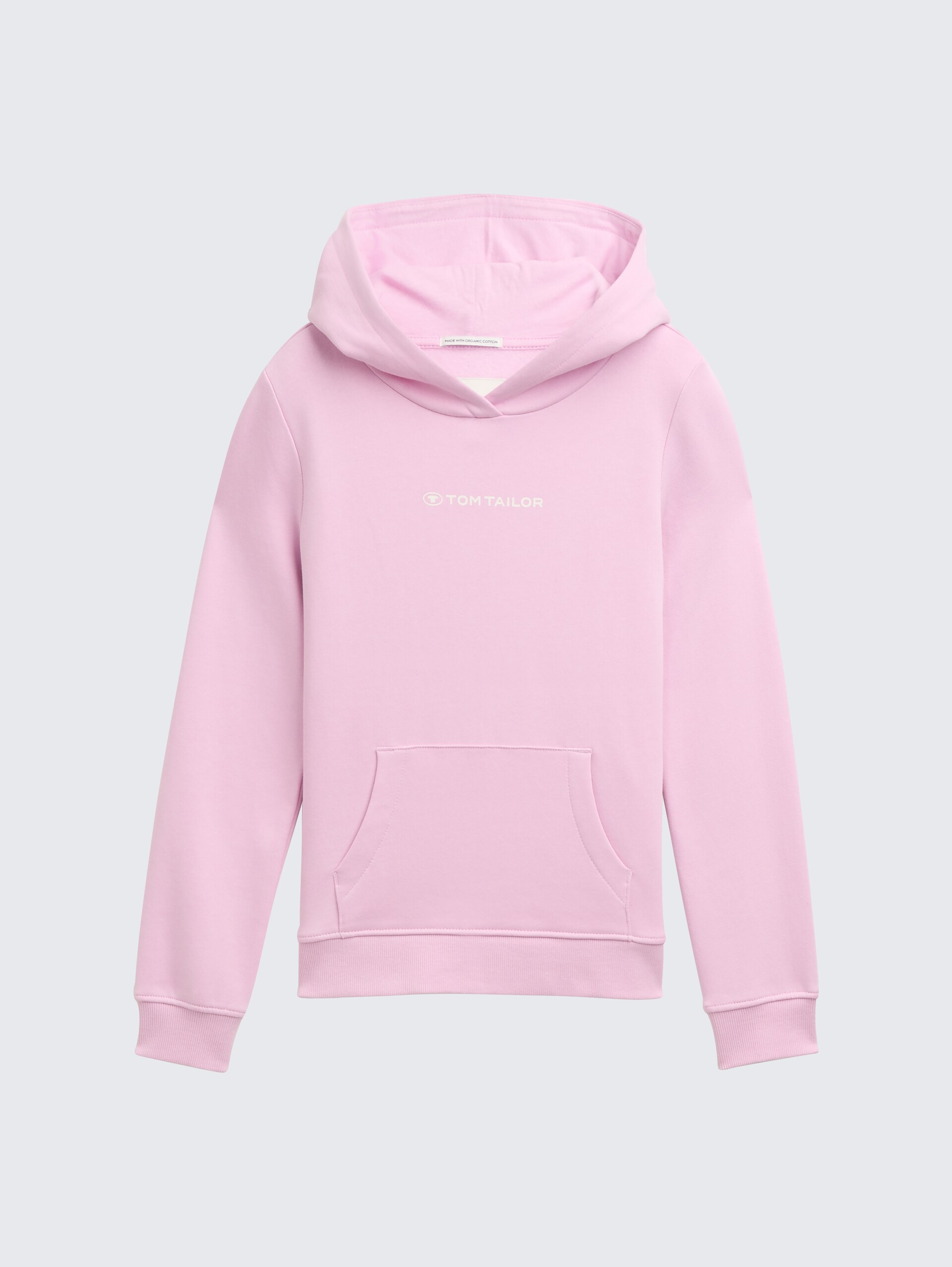 Hoodie Sweatshirt mit Logo-Print - dreamy lavender - Vorder-Produkt-Ansicht