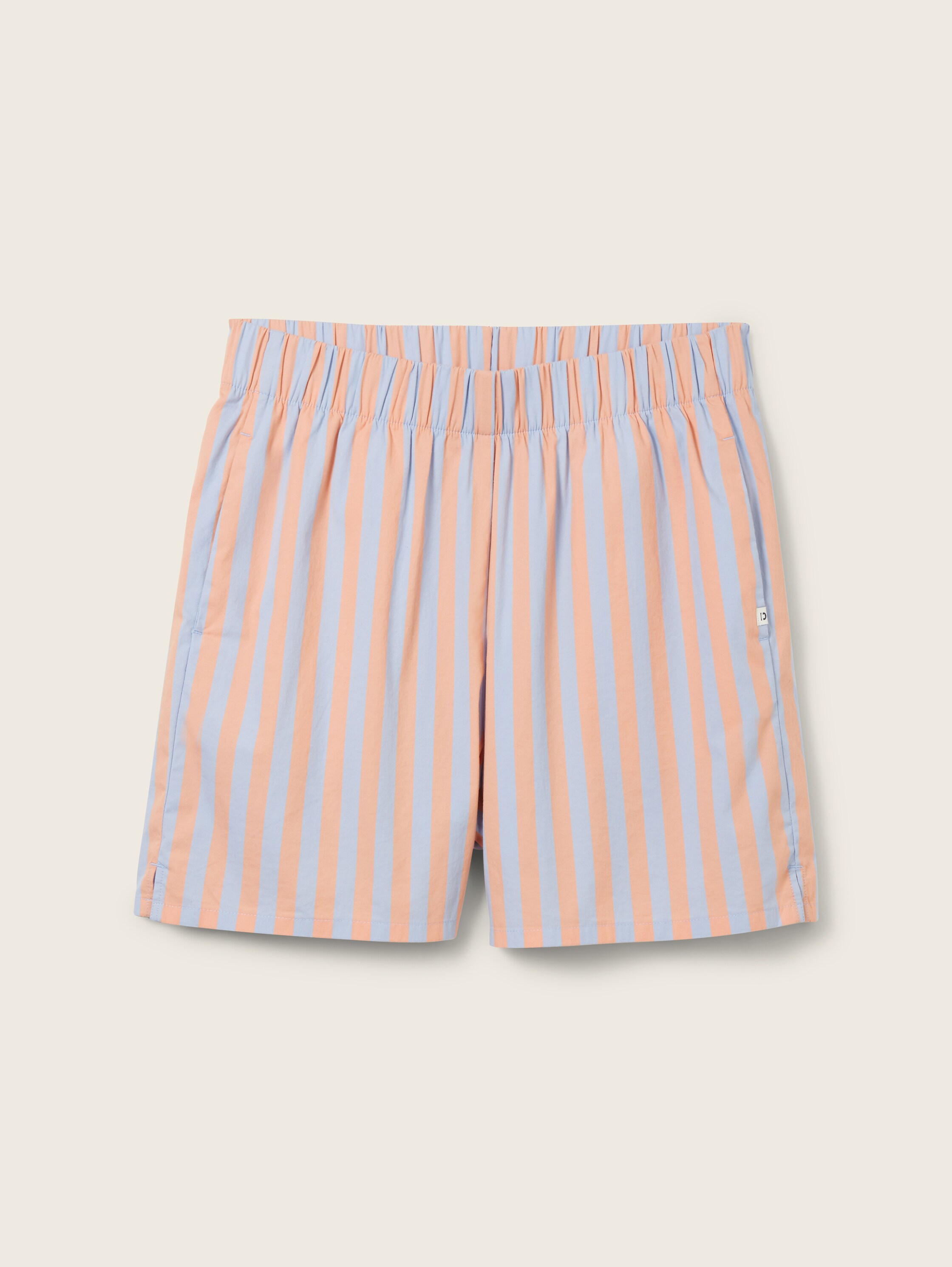 Gestreifte Relaxed Shorts - 4