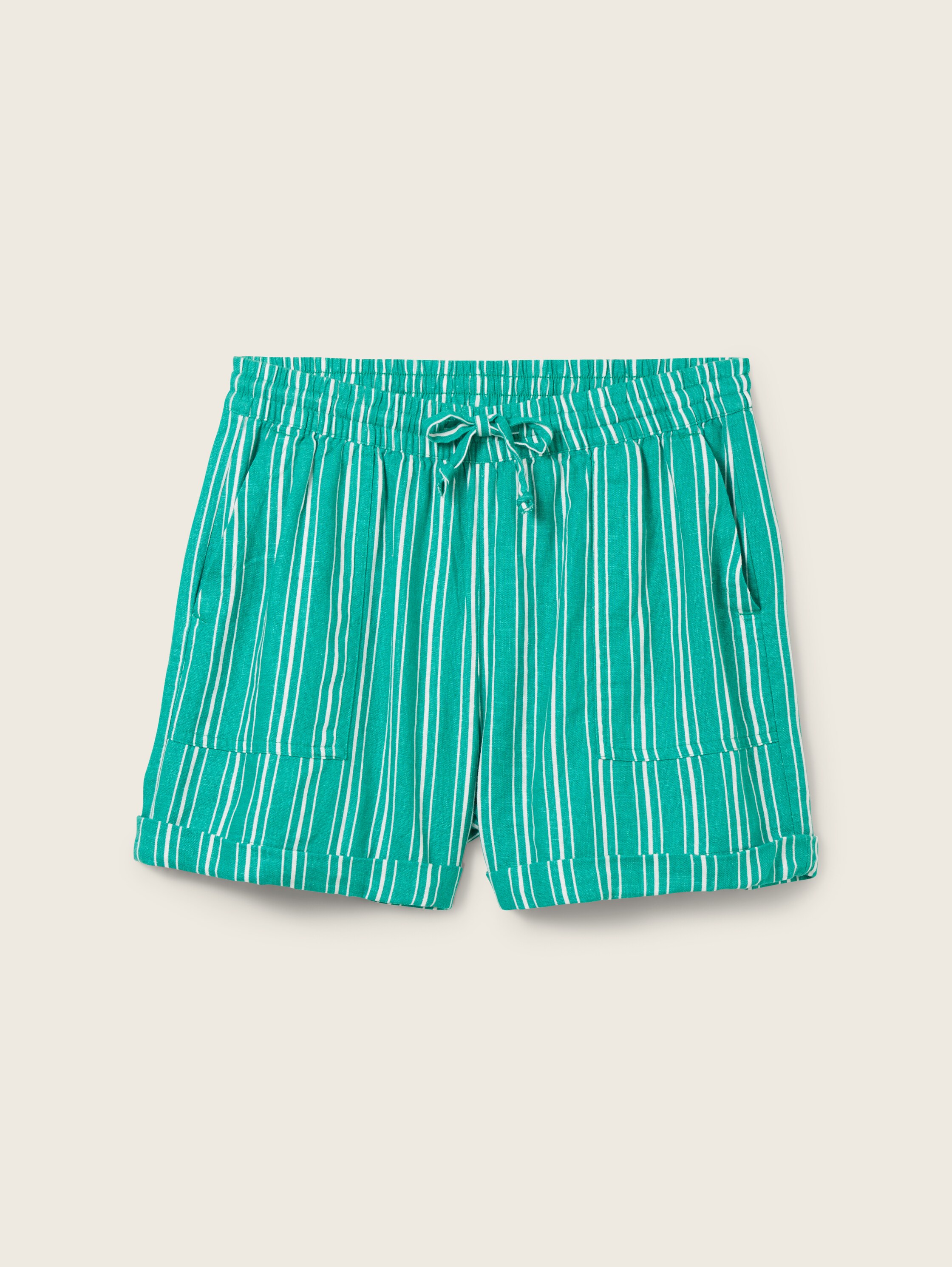 Shorts mit Leinen - 4