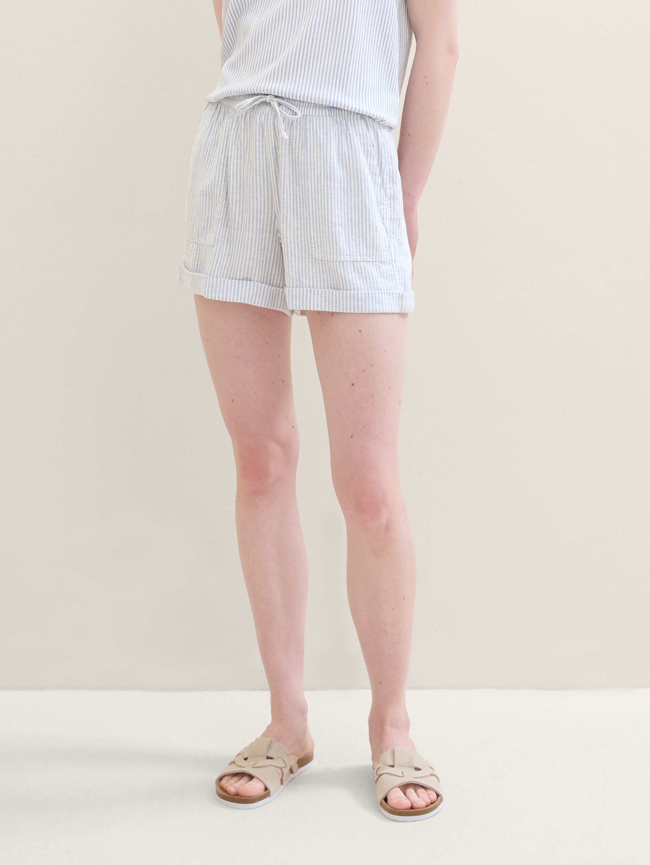Shorts mit Leinen - 6