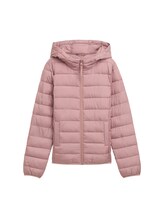 Nicht ausgewählt, Lightweight Steppjacke mit Kapuze von , rosa