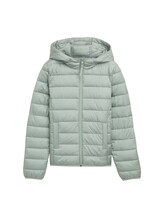 Ausgewählt, Lightweight Steppjacke mit Kapuze von Tom Tailor, grün