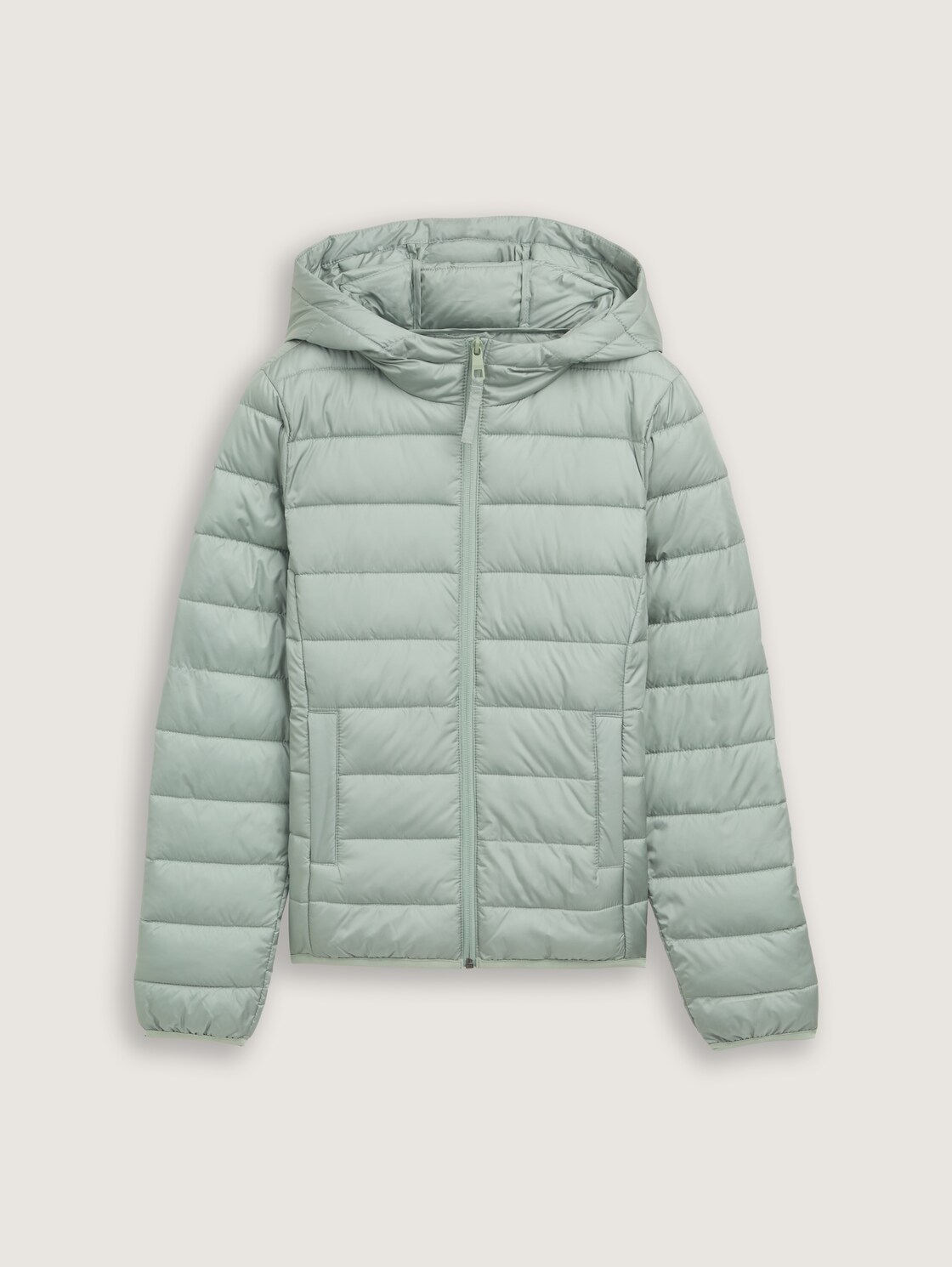 Lightweight Steppjacke mit Kapuze - gleam jade green - Vorder-Produkt-Ansicht