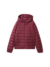 Nicht ausgewählt, Lightweight Steppjacke mit Kapuze von , rot