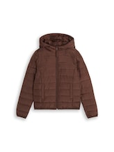 Ausgewählt, Lightweight Steppjacke mit Kapuze von Tom Tailor, braun