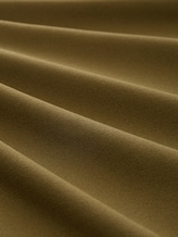 Culottebroek met hoge taille - Golden Olive Green - Materiaalweergave