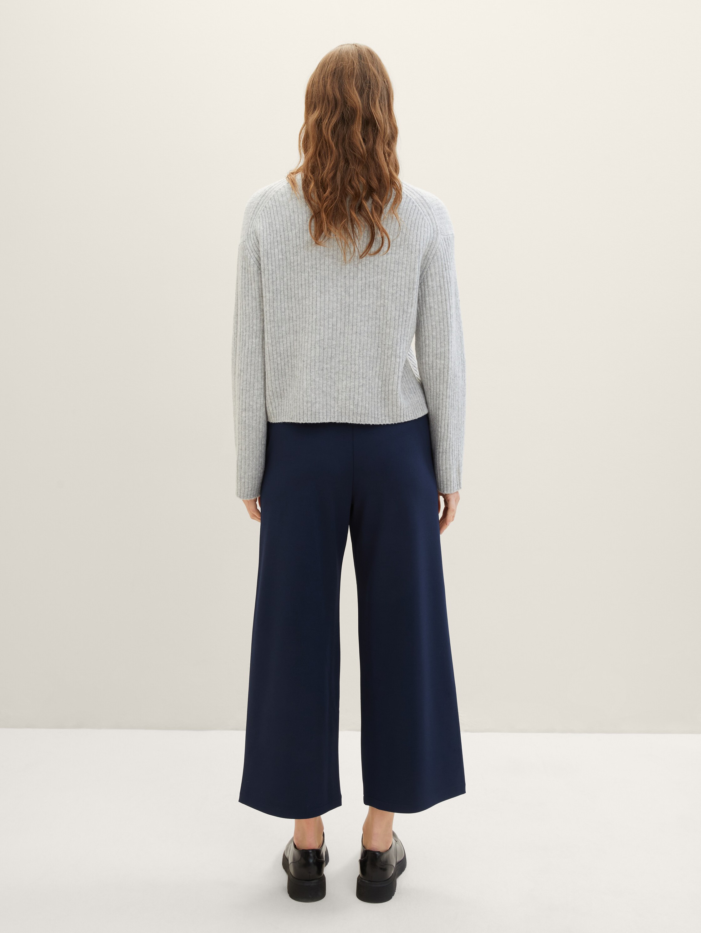 High Waist Culotte Hose - 2