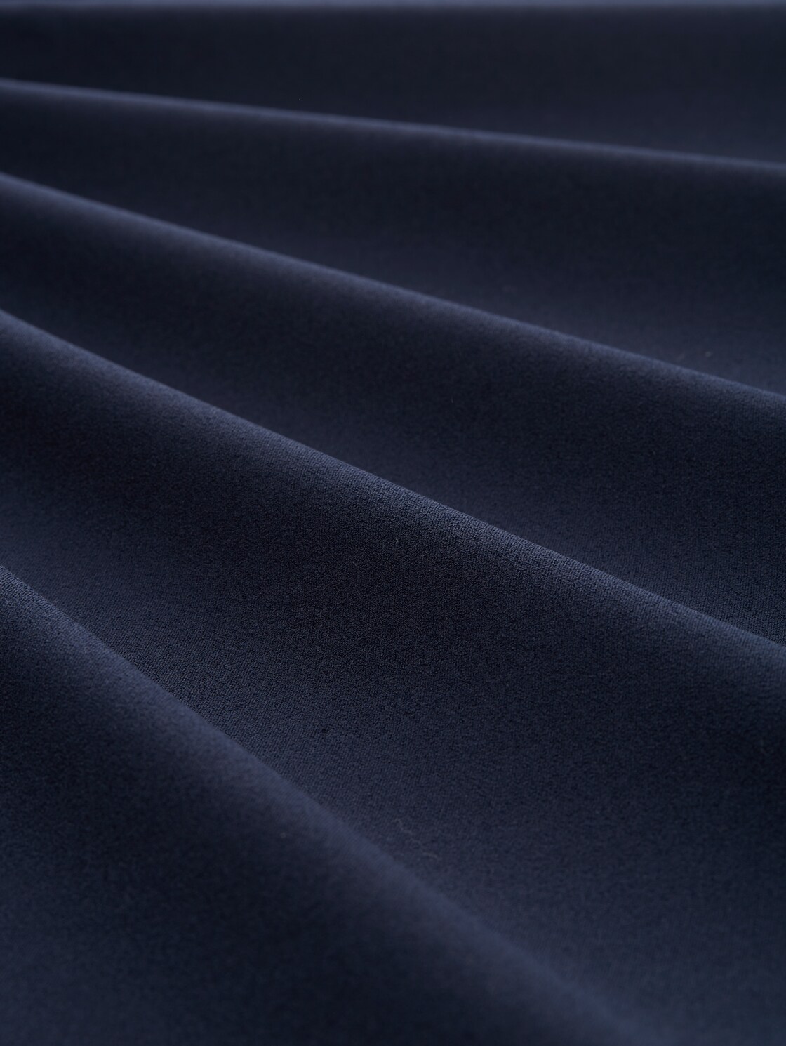 High Waist Culotte Hose - sky captain blue - Material-Ansicht