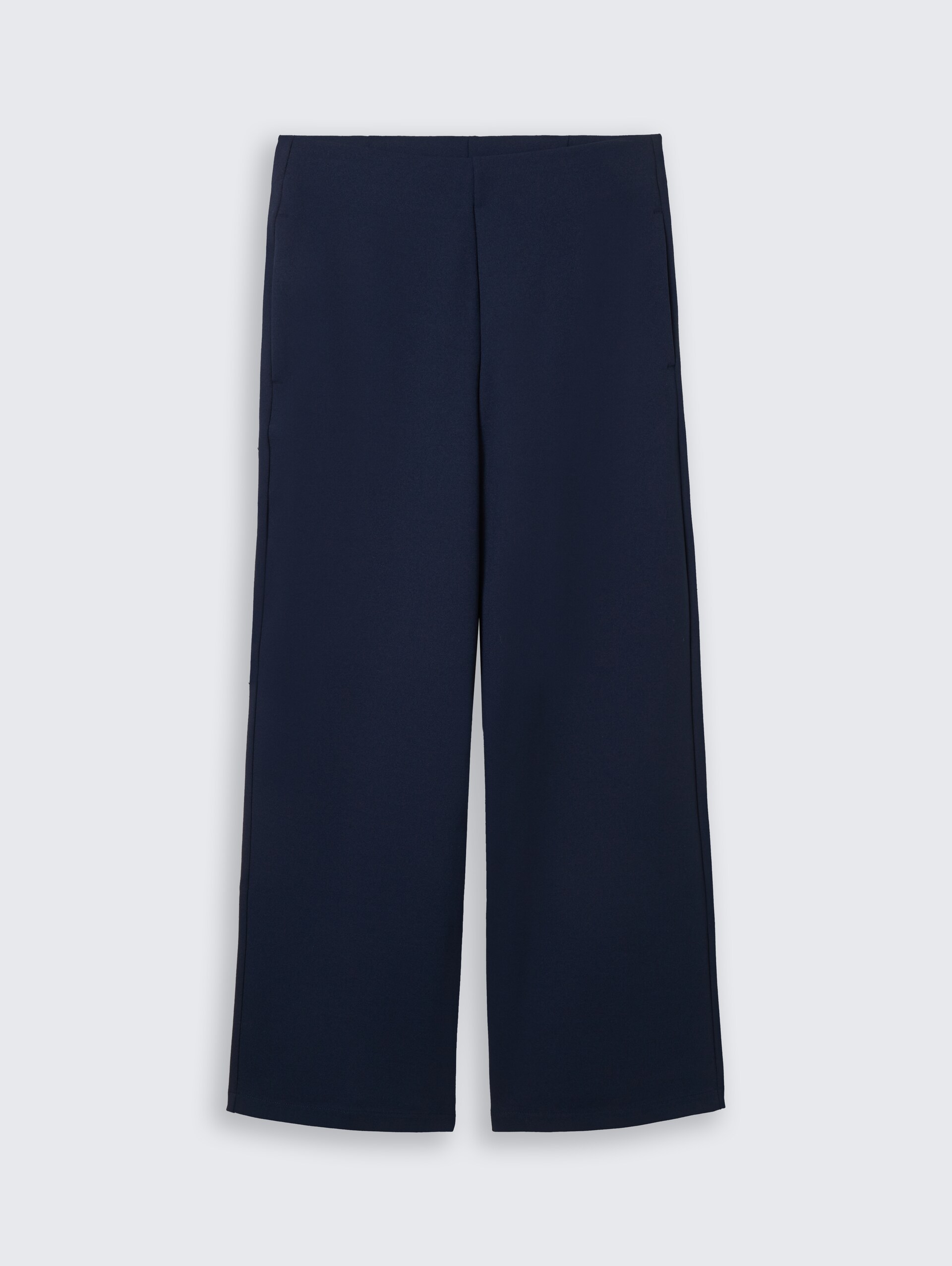 High Waist Culotte Hose - sky captain blue - Vorder-Produkt-Ansicht