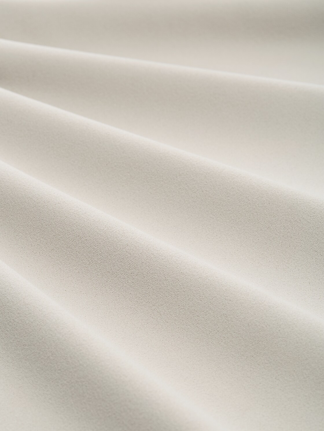 High Waist Culotte Hose - cloud grey - Material-Ansicht