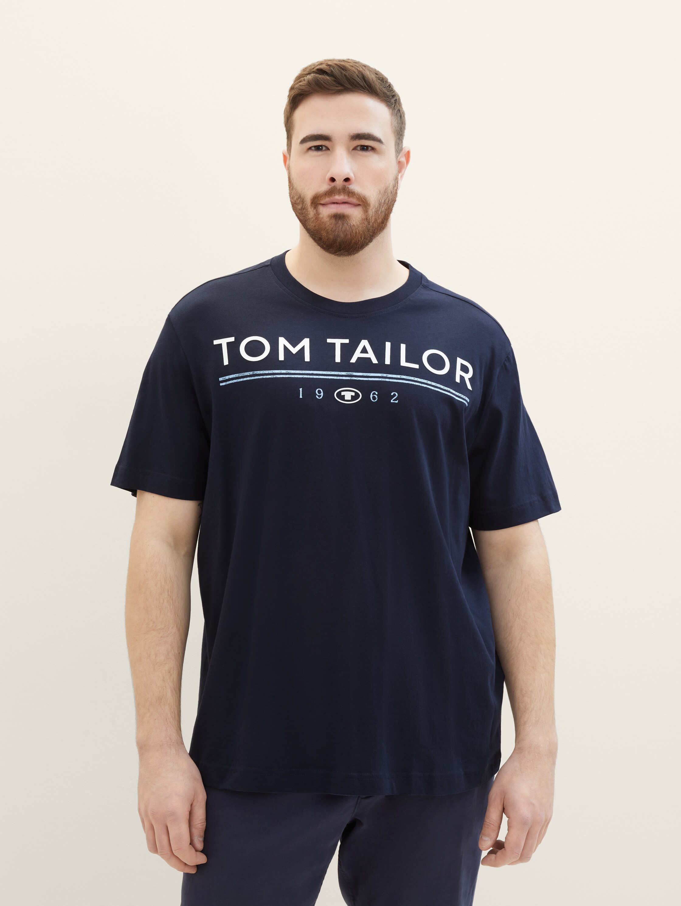 Plus Size - T-Shirt mit Logo Print - 3