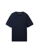 Ausgewählt, Plus Size - T-Shirt mit Brusttasche von Tom Tailor, blau