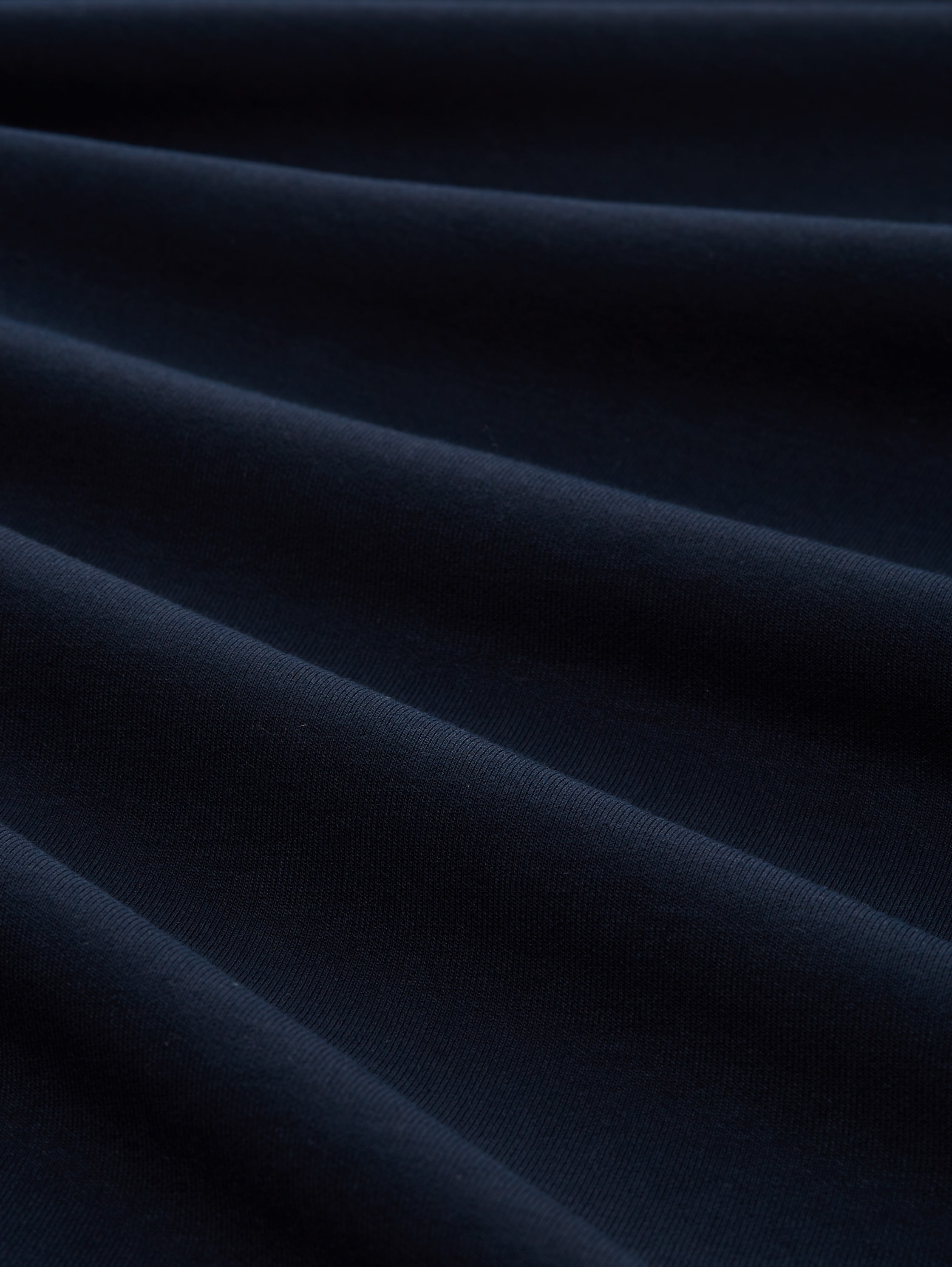 Sweatshirtjacke - sky captain blue - Material-Ansicht