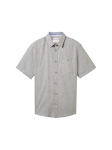 Geselecteerd, Regular overhemd met korte mouwen door Tom Tailor, groen