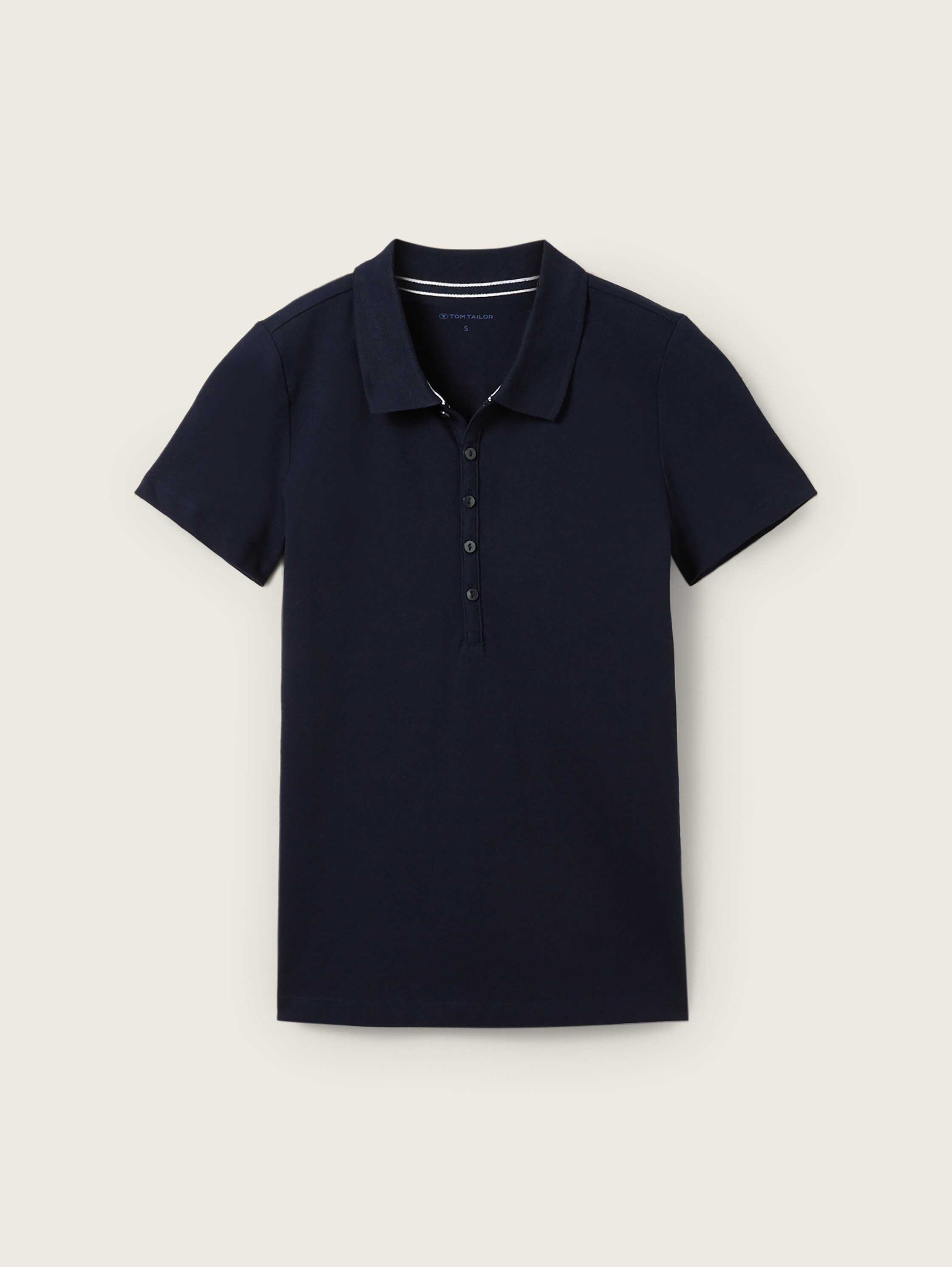 Basic Poloshirt - blau - 