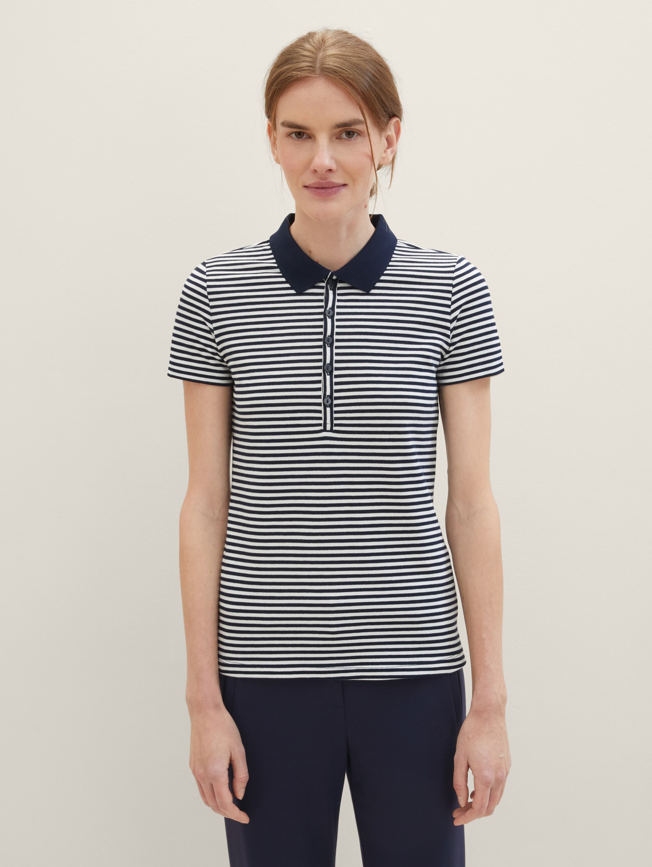 Gestreiftes Poloshirt - 3