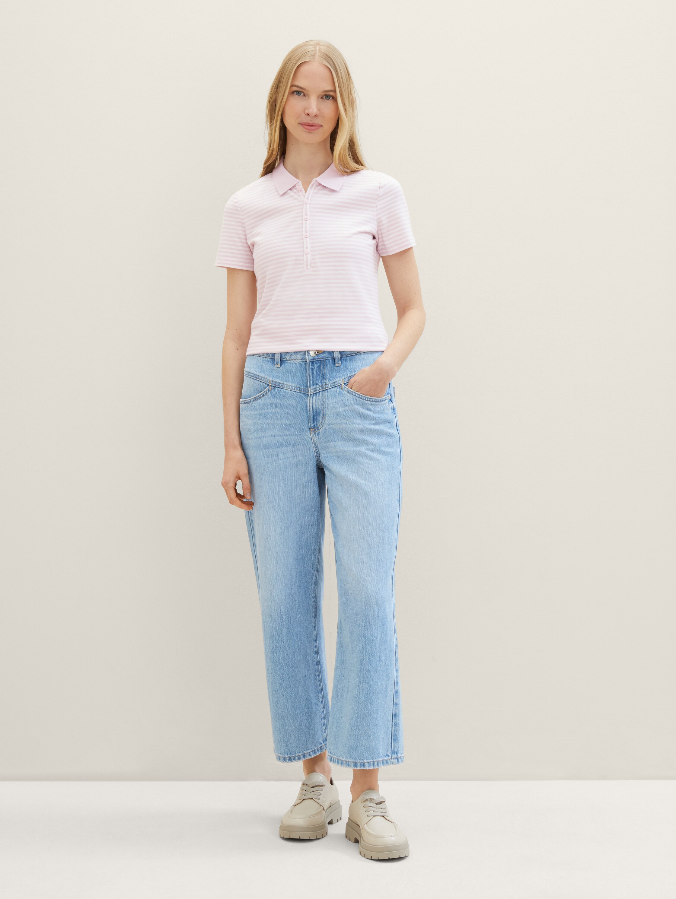 Gestreiftes Poloshirt - 2