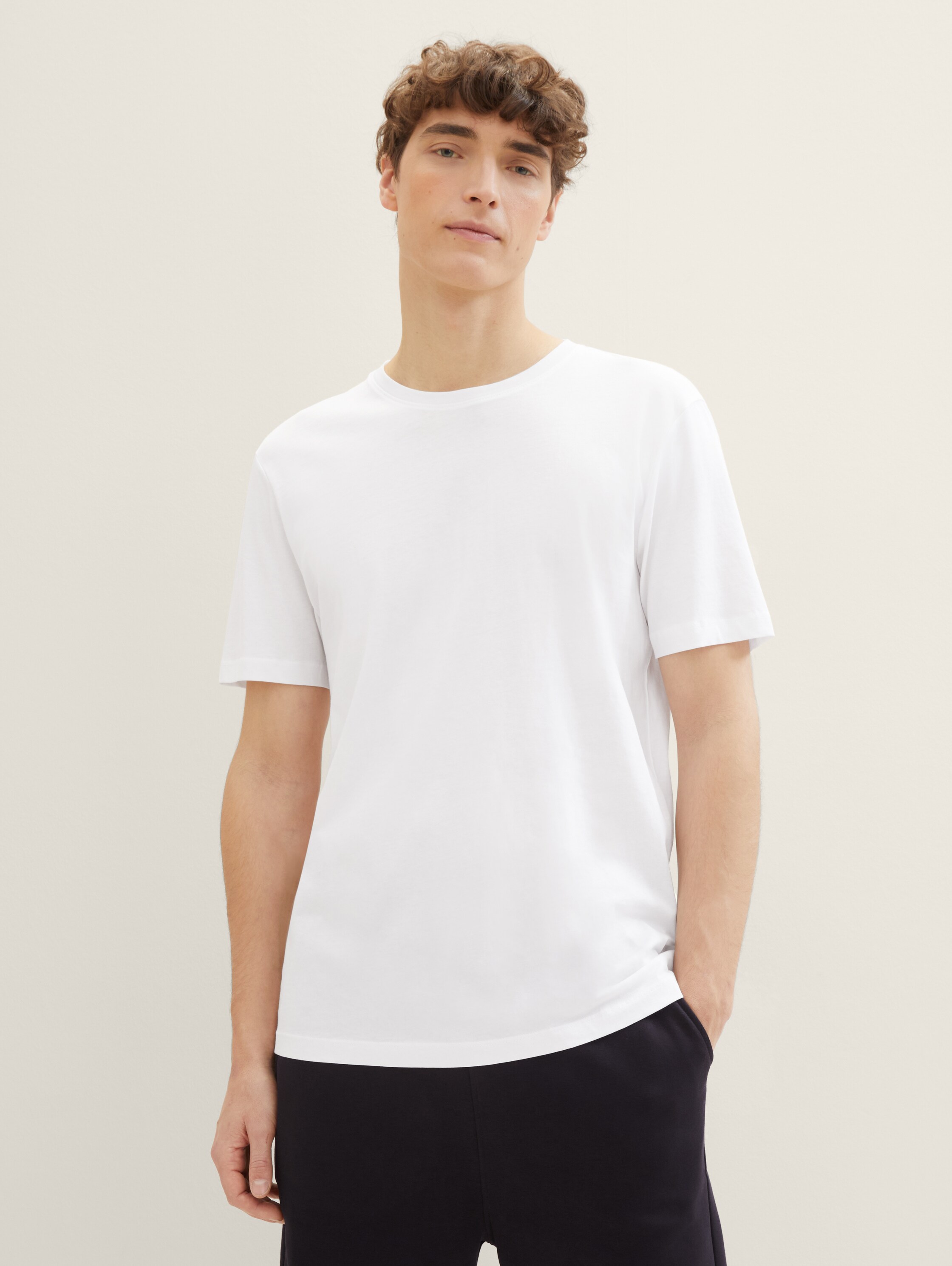 T-Shirts aus Baumwolle im 3er-Pack - 1
