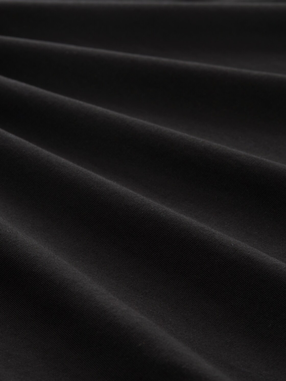 T-Shirts aus Baumwolle im 3er-Pack - Black - Material-Ansicht