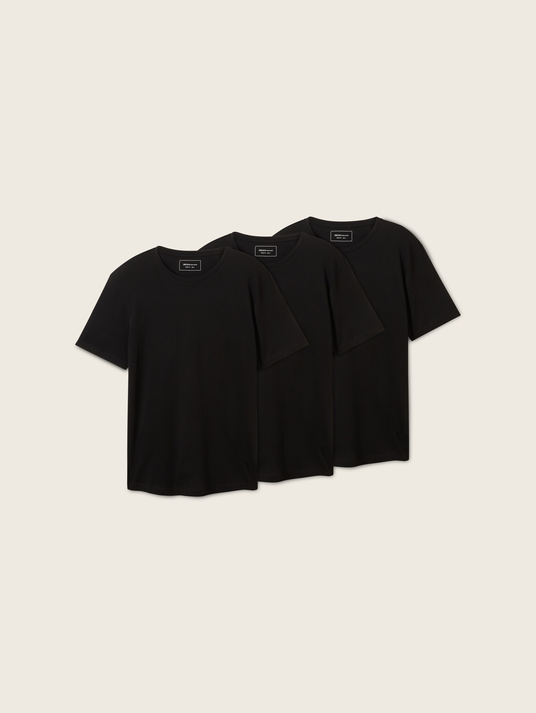 T-Shirts aus Baumwolle im 3er-Pack - 4