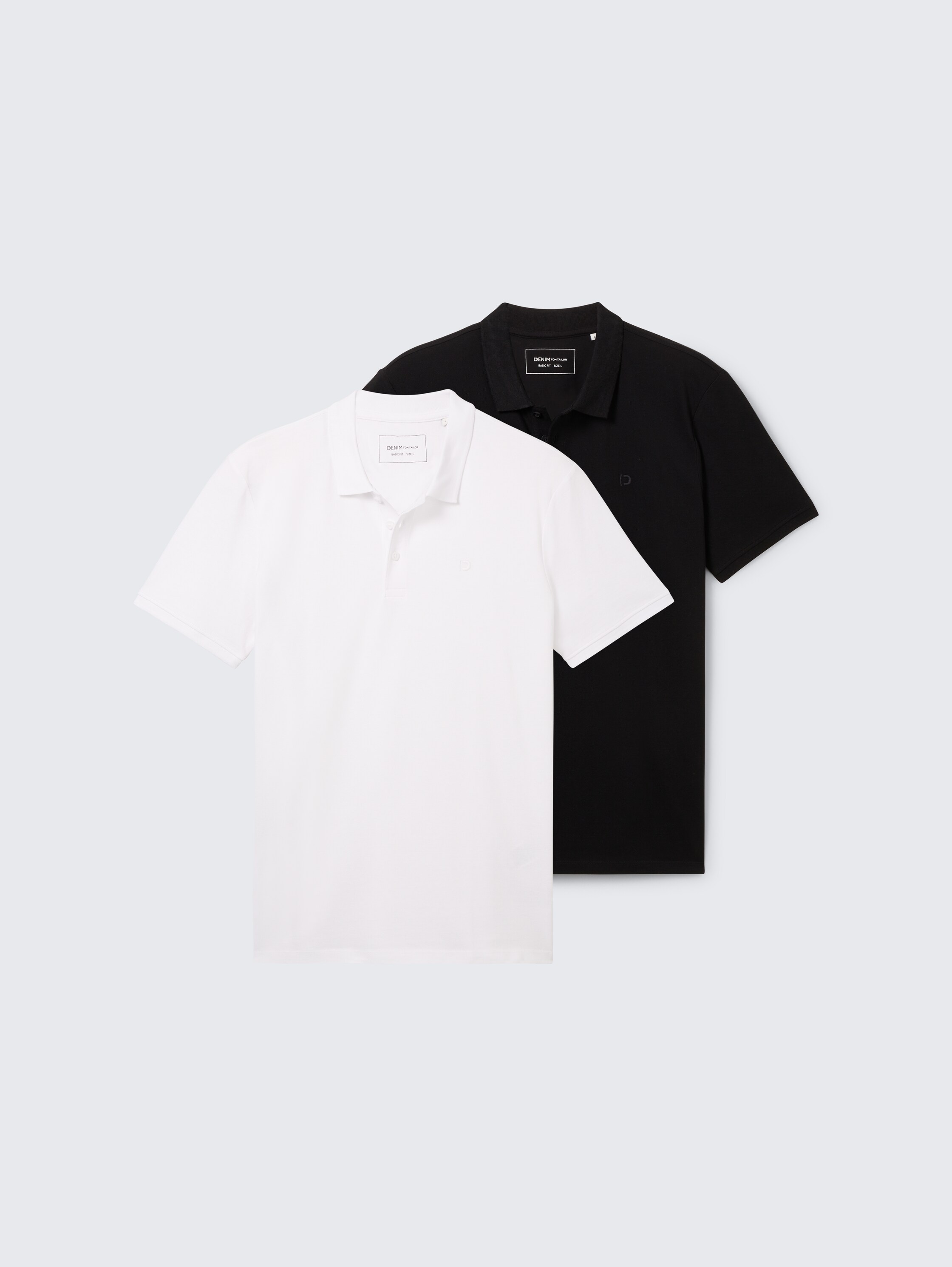 Poloshirts im 2er-Pack - white - 