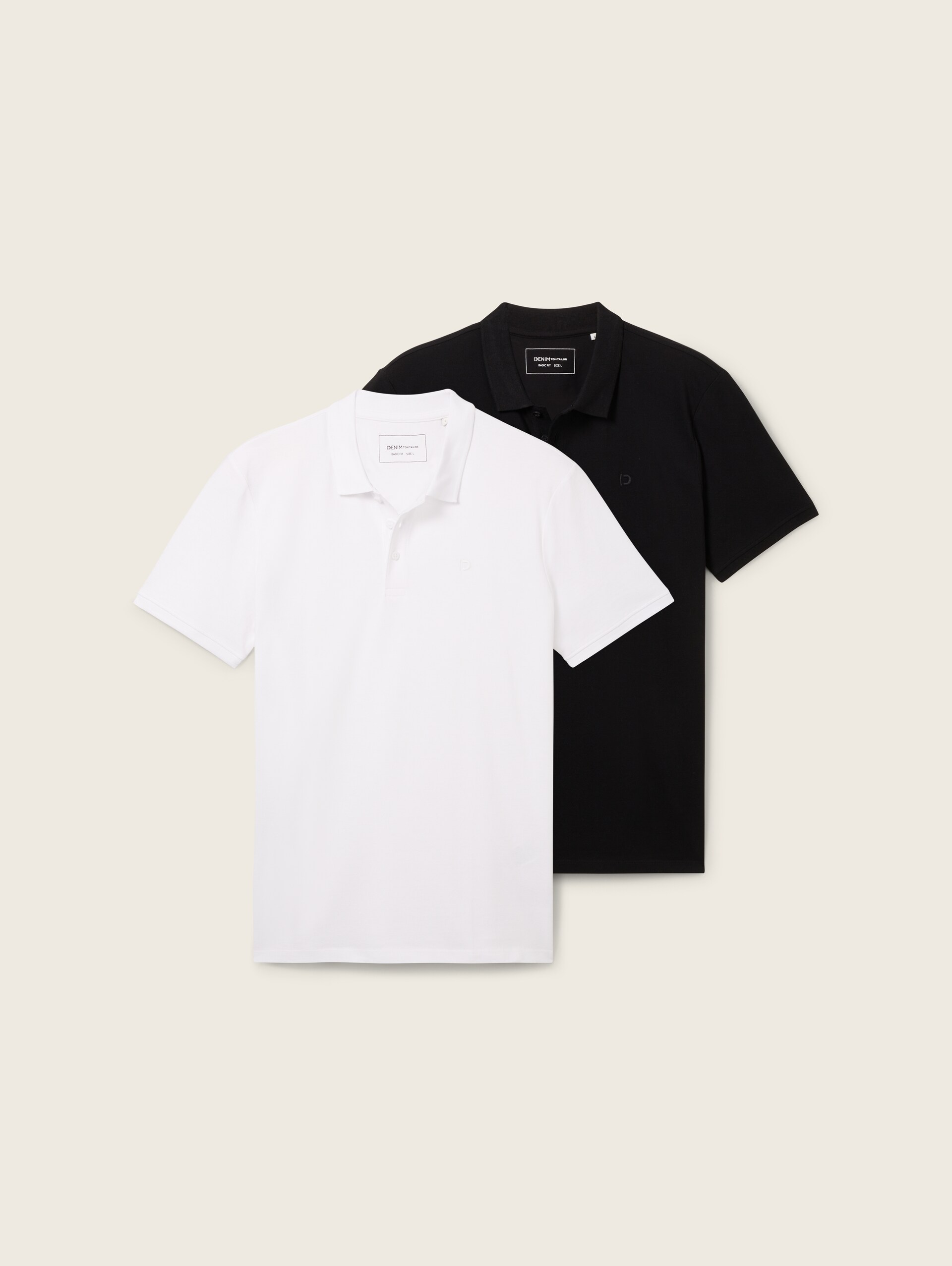 Poloshirts in 2-pack - White