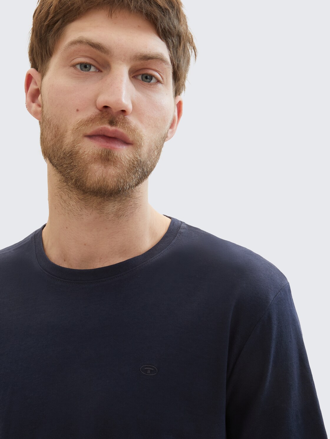 Basic T-Shirts im 3er-Pack - White - Detail-Model-Ansicht