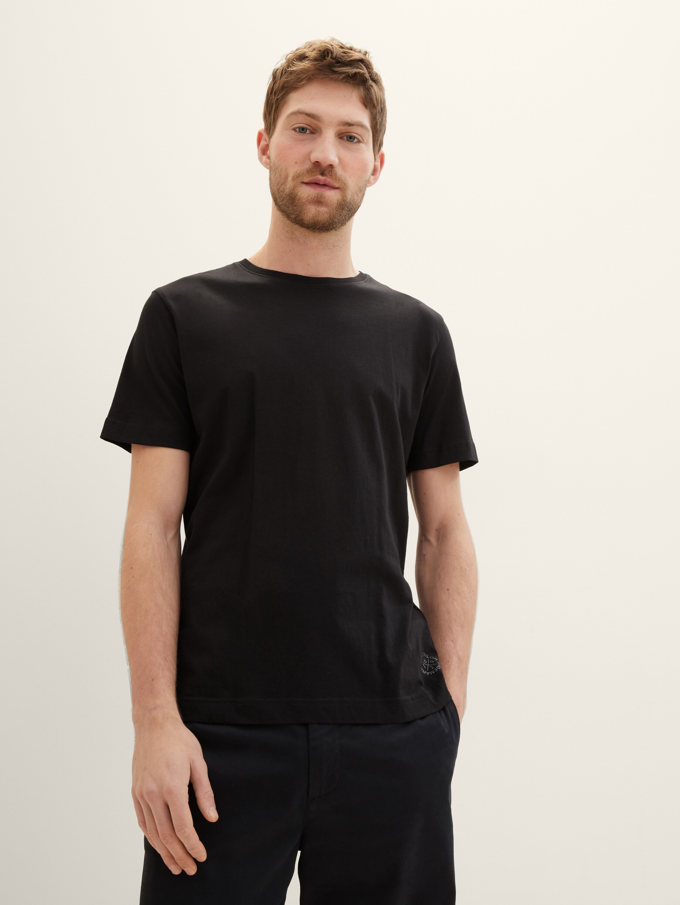 T-Shirts aus Baumwolle im 4er-Pack - 1
