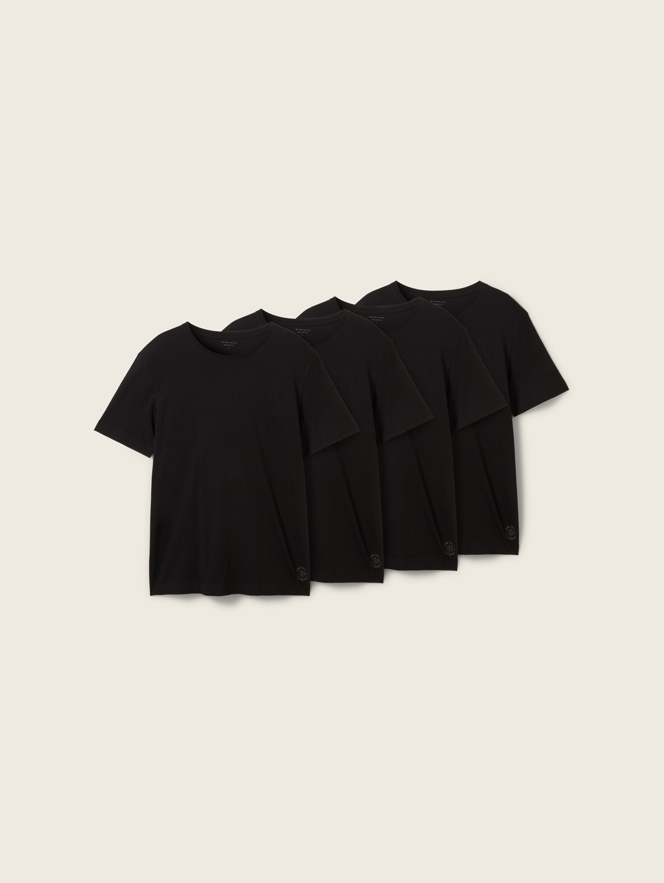 T-Shirts aus Baumwolle im 4er-Pack - 5