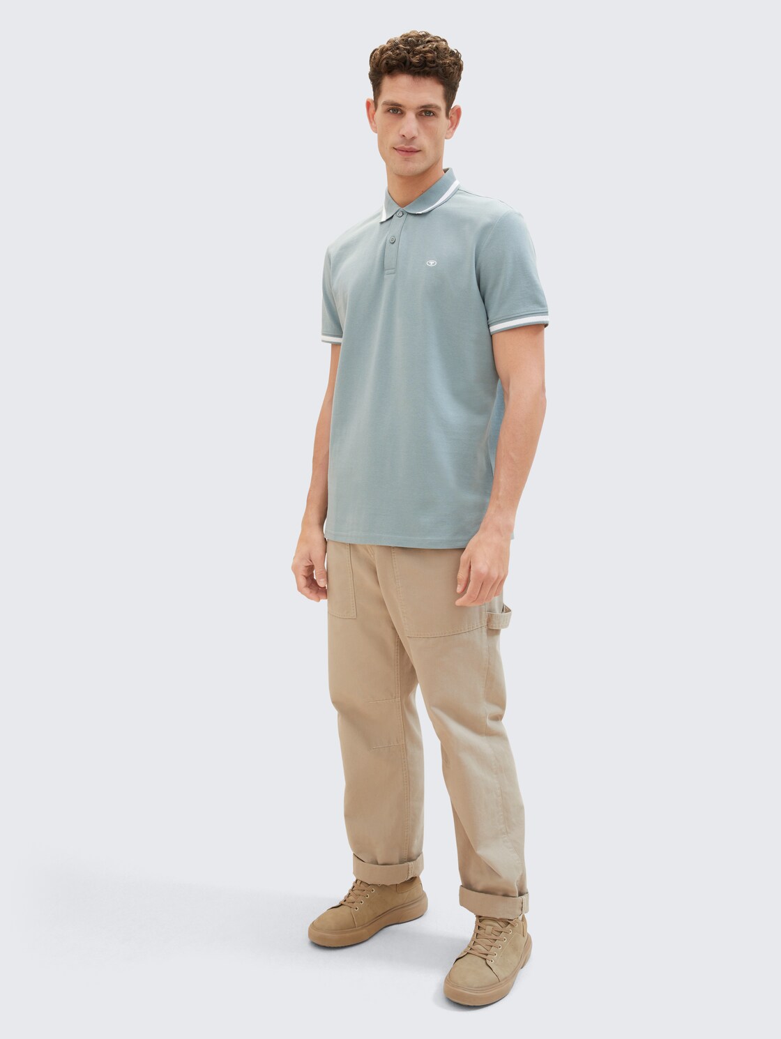 Poloshirts im 2er-Pack - sky captain blue