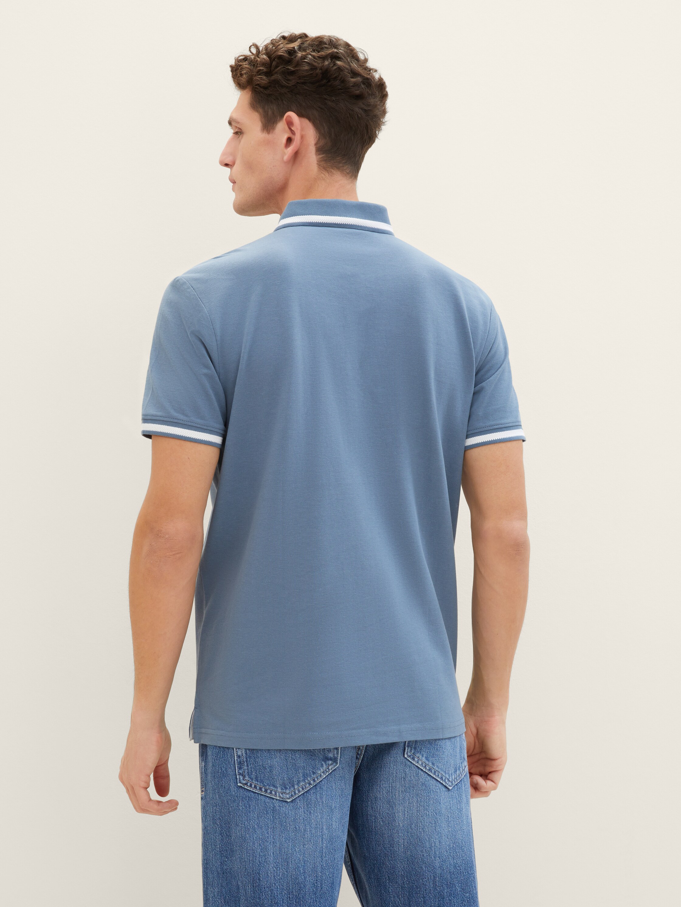 Polo shirts in a double pack - soft_berry_red - 